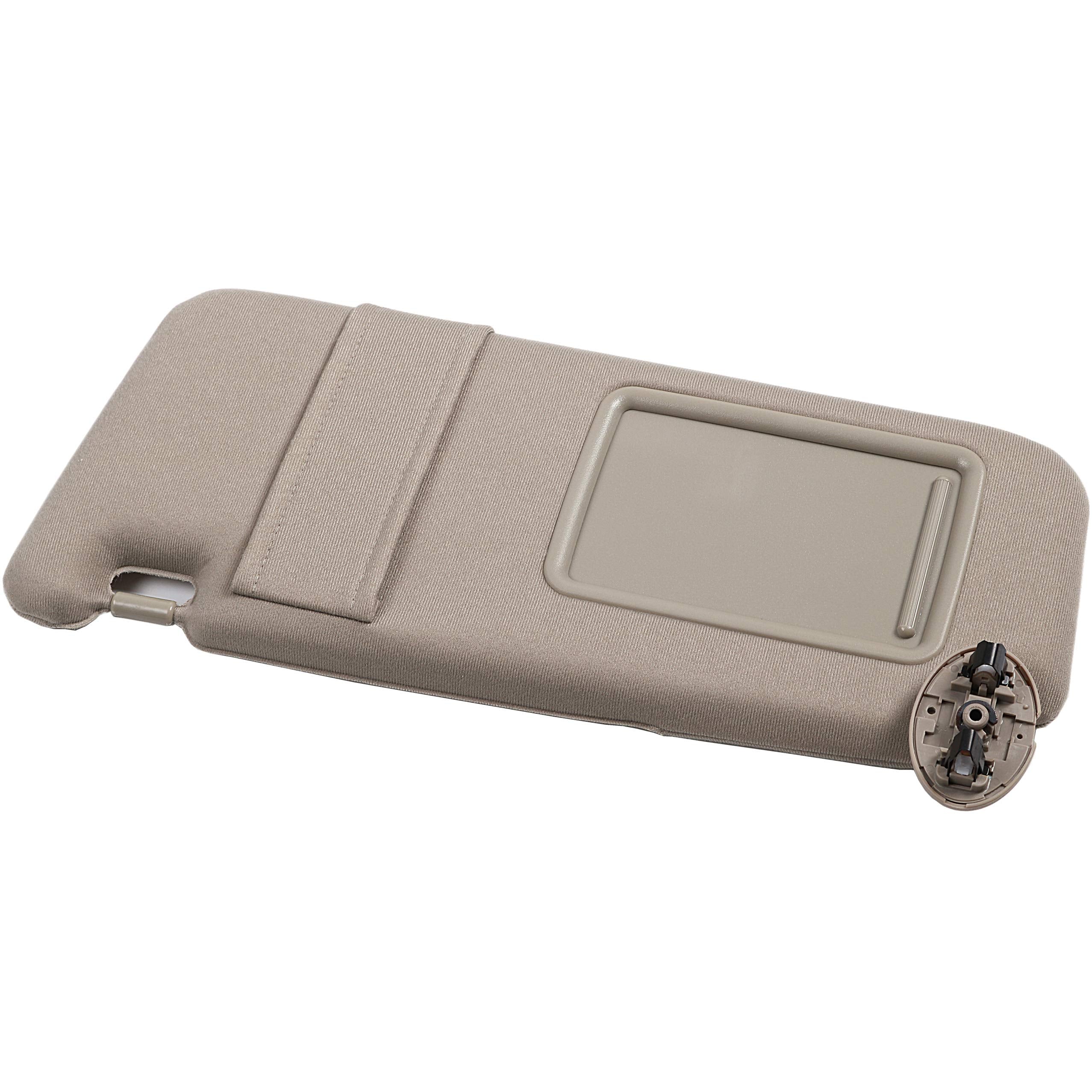 Ezzy Auto Beige Left Driver Side Sun Visor Fit For Toyota Camry Without Sunroof 2007 2008 2009 2010 2011