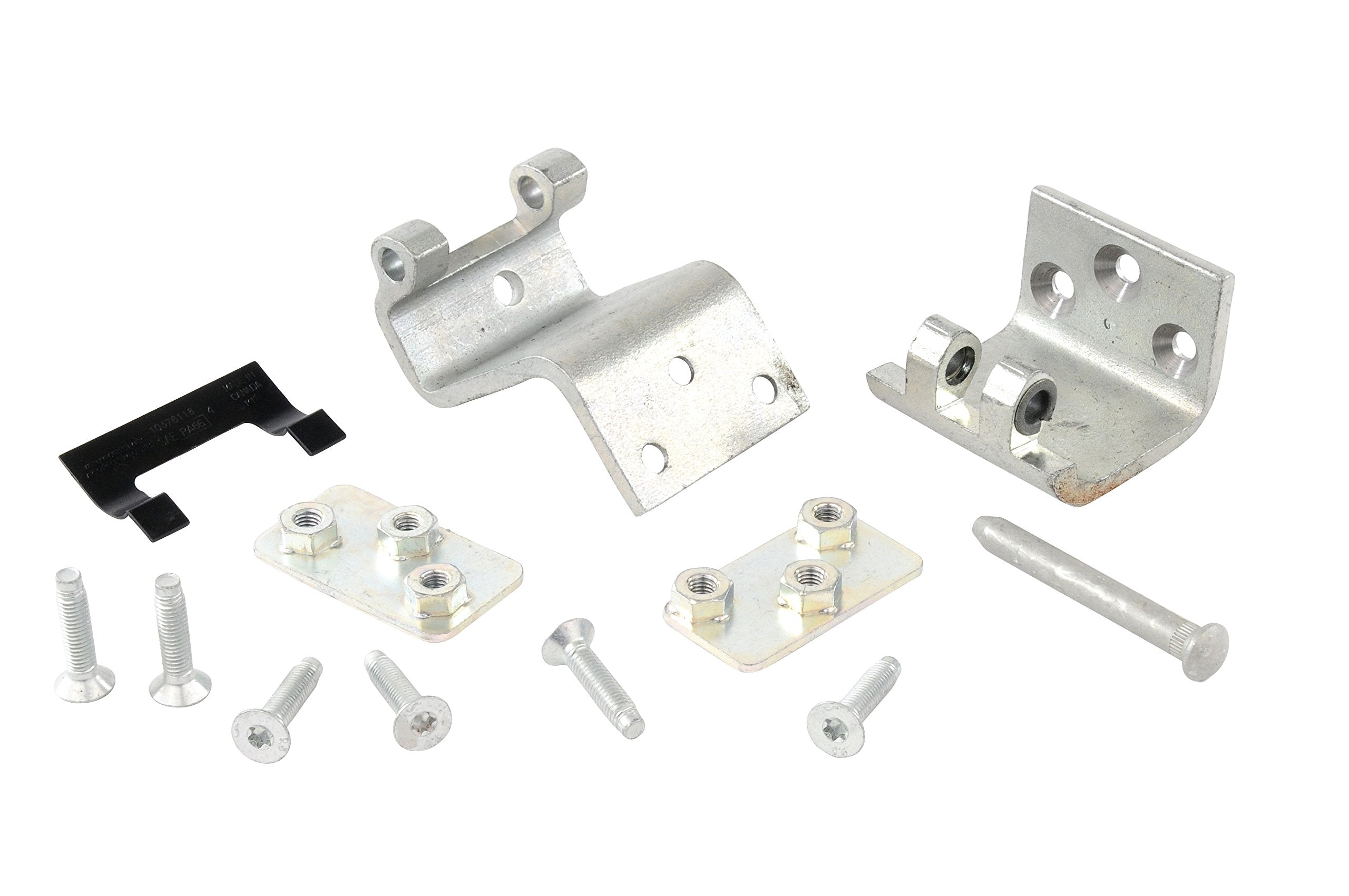 General Motors GM Genuine Parts 19257341 Rear Upper Door Hinge Kit with Hinges, Backing Plates, Pin, Stop, and Bolts