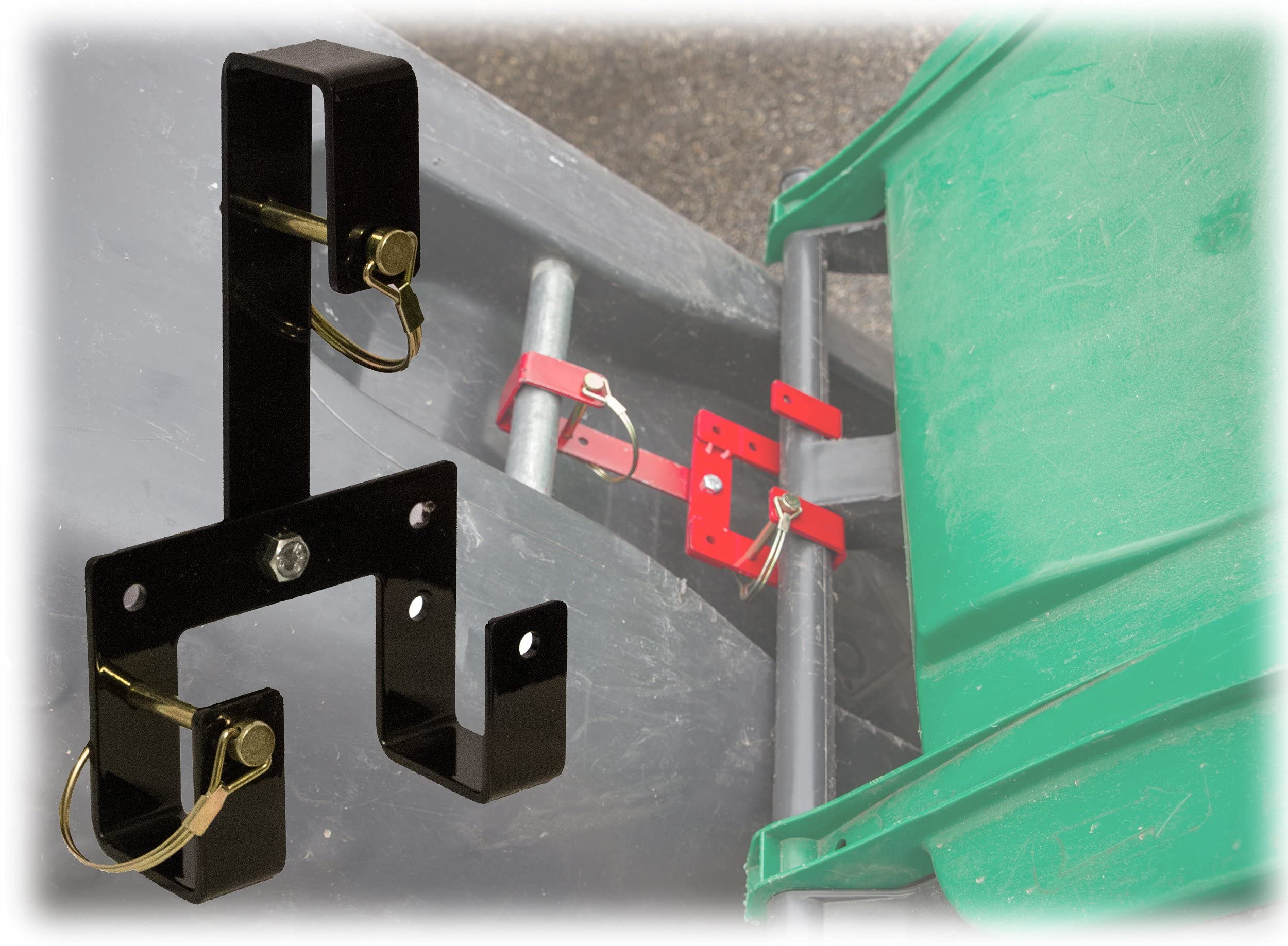 Garbage Commander The Original Can Couplers To Hook Multiple Wheeled Trash Containers - Proudly Made In America