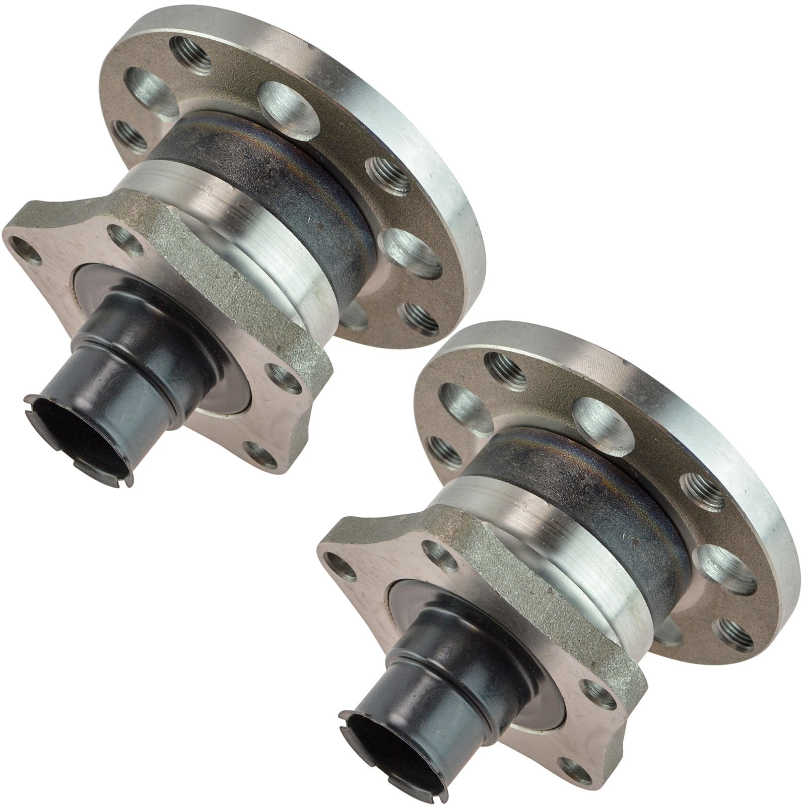 Trq Rear Wheel Hub Bearings Assembly Set Compatible With 1998-2004 Audi A6 A6 Quattro 1998-2005 Volkswagen Passat