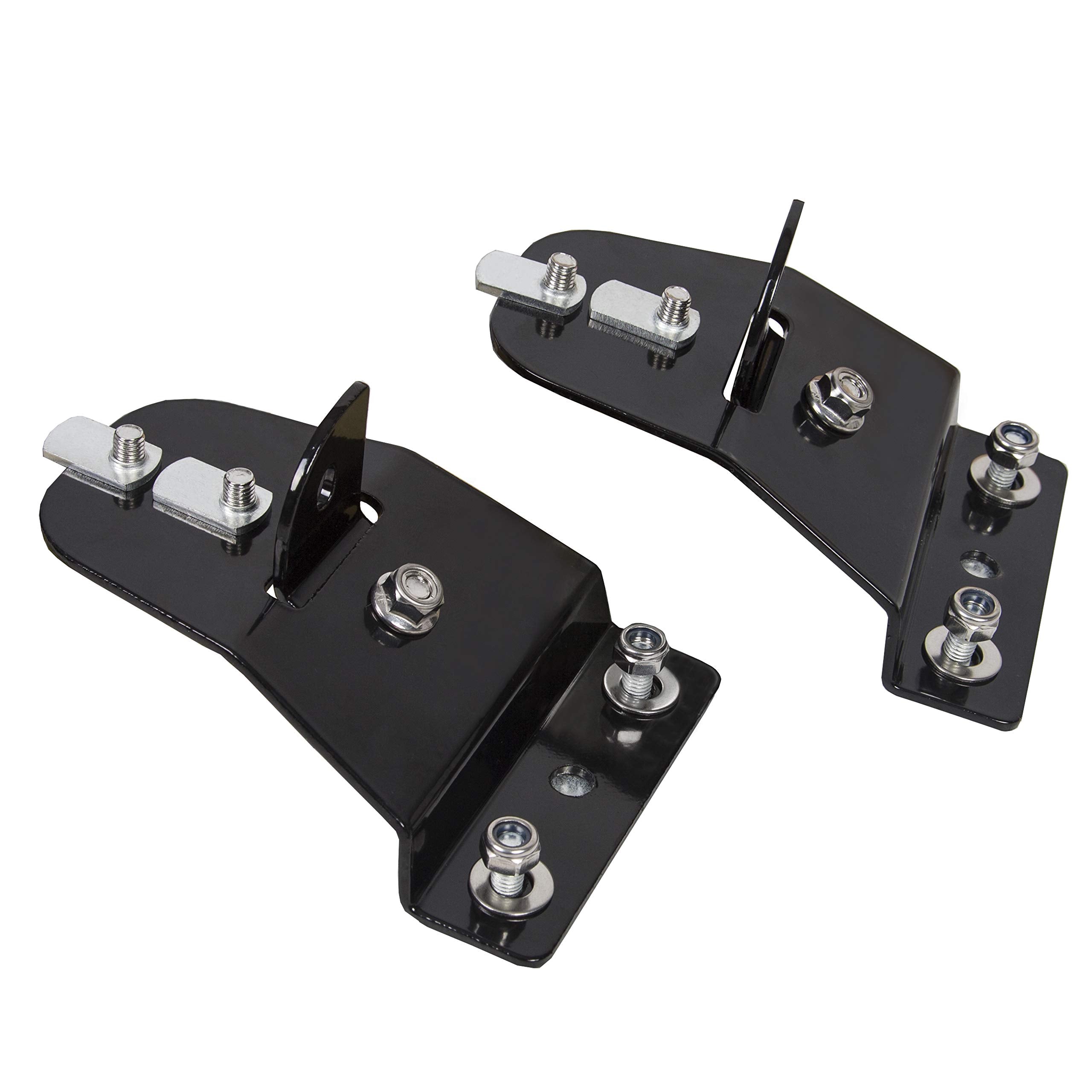 ECOTRIC Tower Brackets for 15 17 Series Sprinter, Aluminum, Black, Model ET-297-B