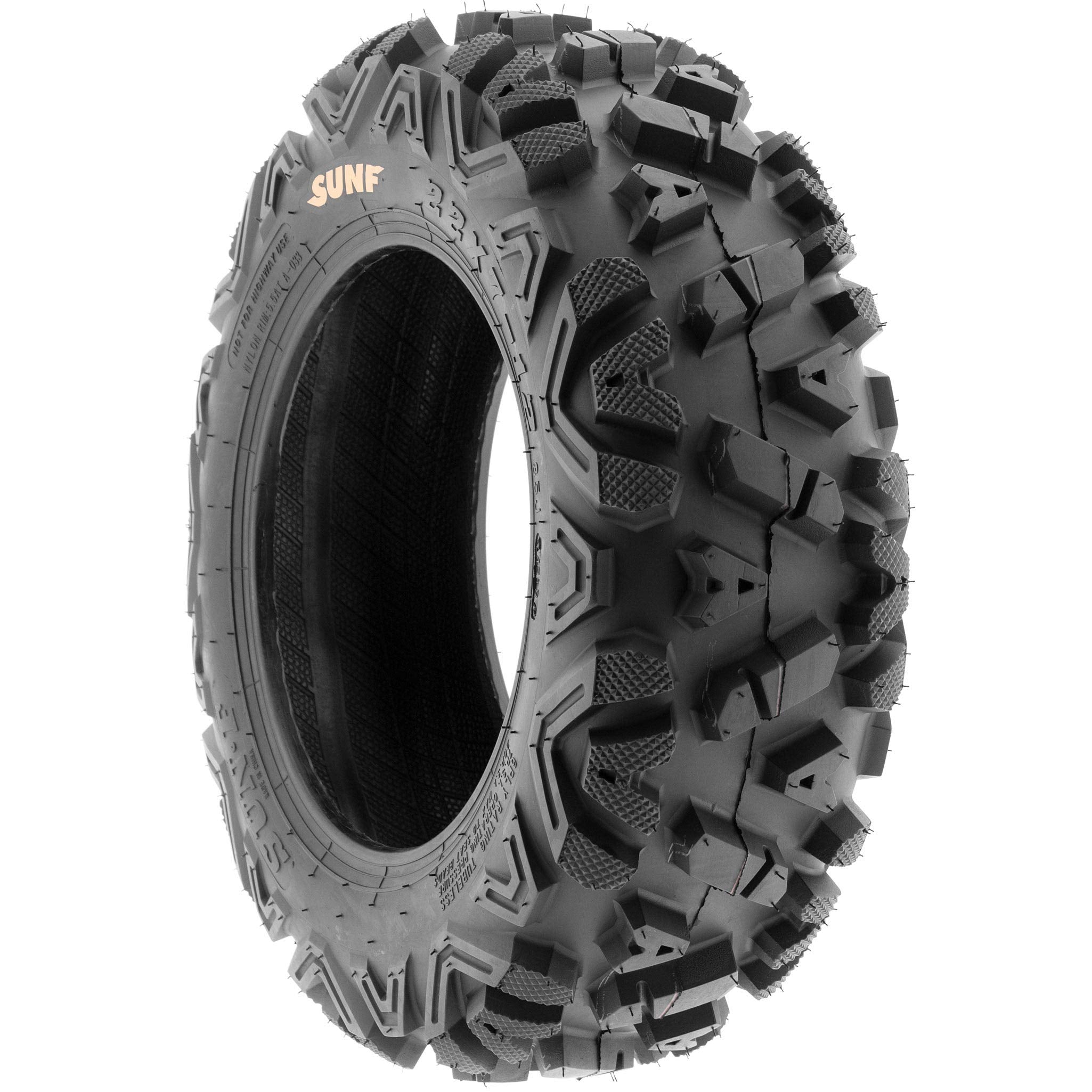 Sunf 22X10-12 Atv Utv 22X10X12 All Terrain Tires 6 Pr A033 Power I - Pair Of 2
