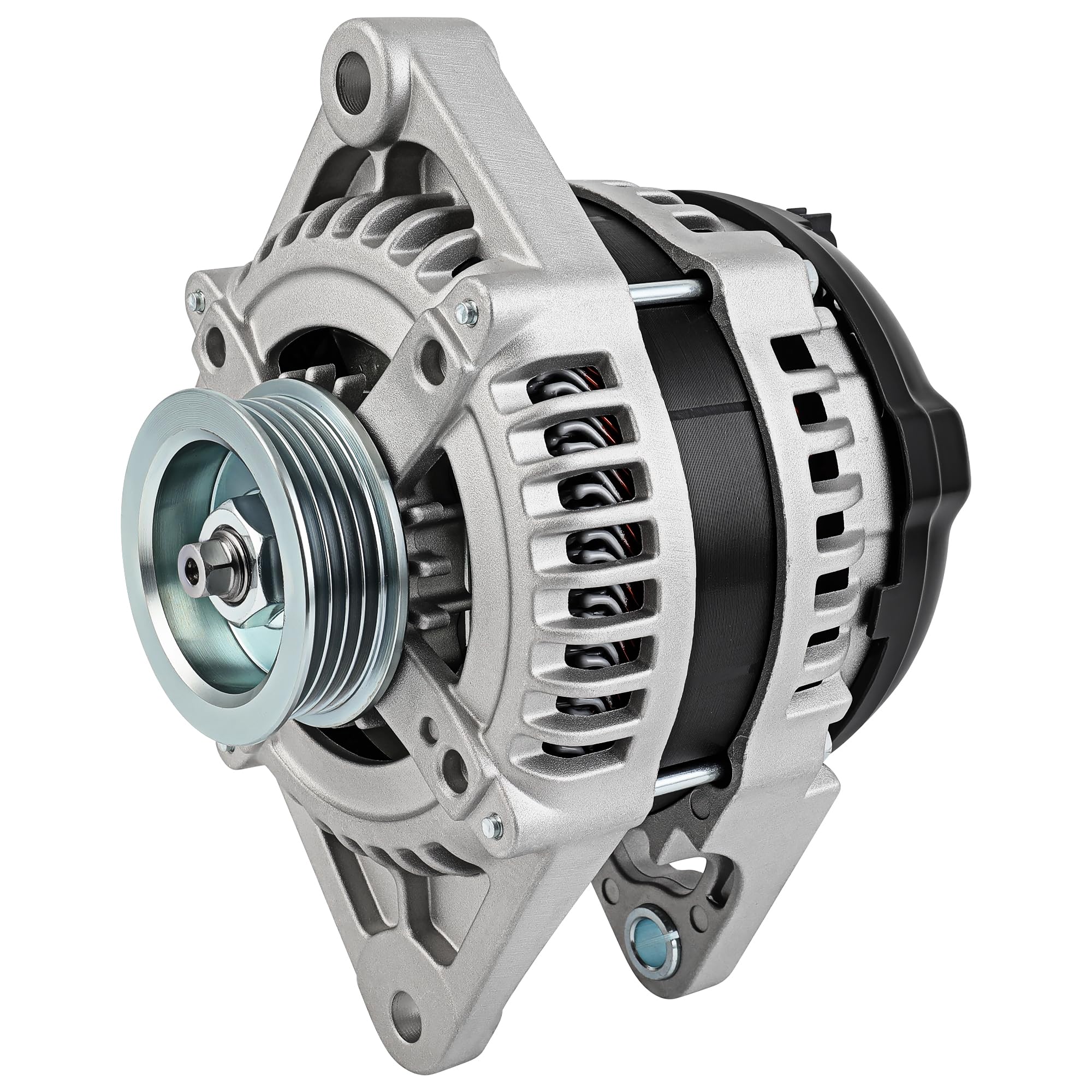 SCITOO Alternator Fits for Chrysler for PT Cruiser 2.4L 2006-2009 12V 136Amp High-output CW S4 Pulley Class High Output Alternat