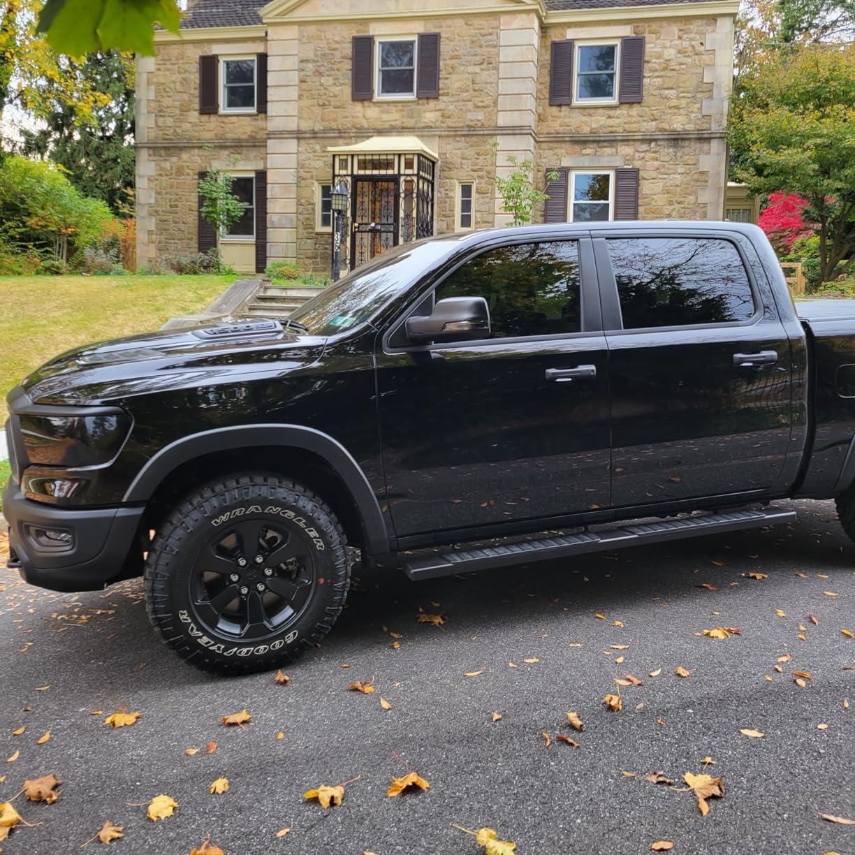 Comnova 6 Inch Running Boards For 2009-2018 Dodge Ram 1500 Crew Cab(Incl. 2019+ Classic Model), 10-24 Ram 2500 3500, Running Boa