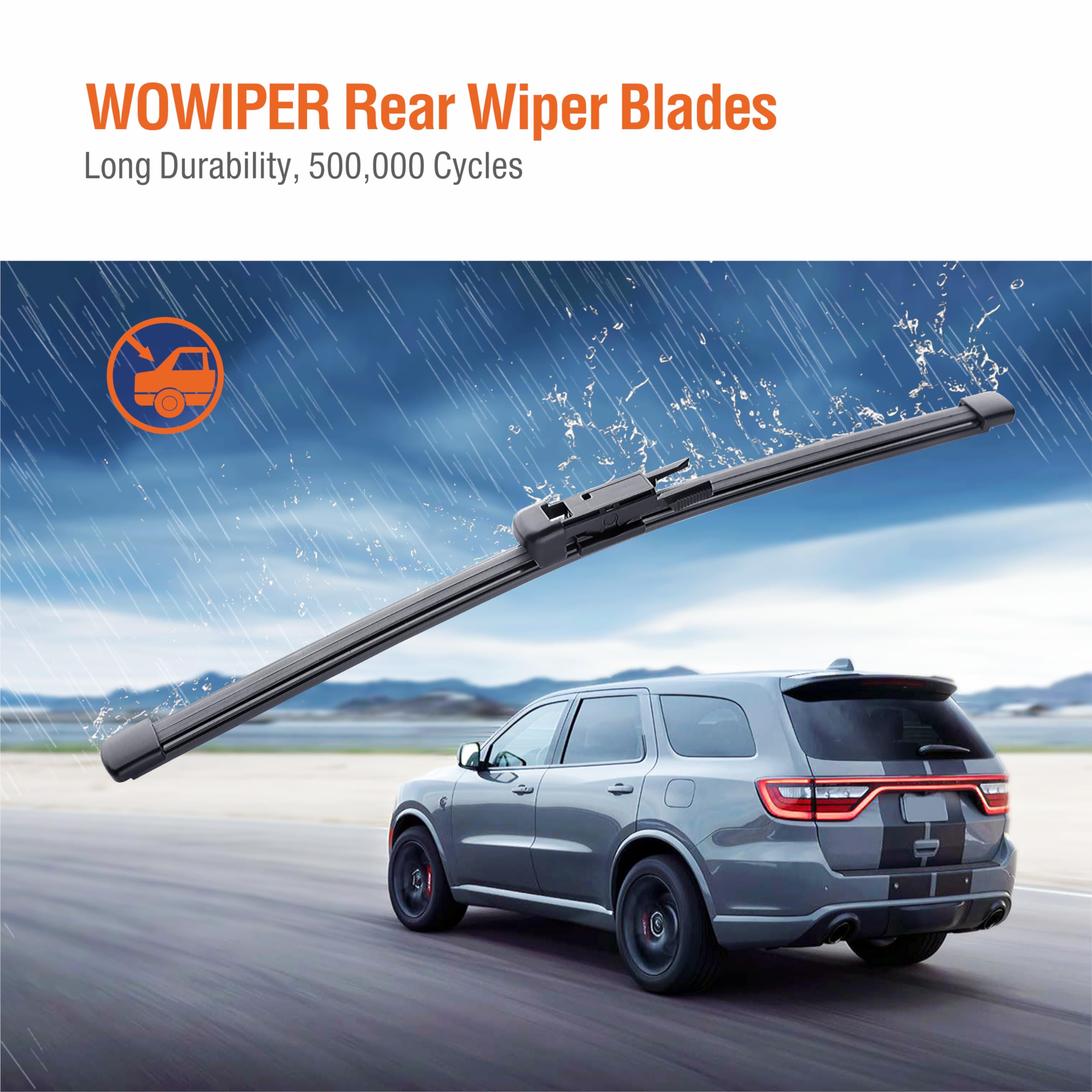 15 Inch (A381H) Rear Wiper Blade Replacement For Porsche Macan 2020-2015 Panamera 2016-2010 /Land Rover Range Rover Sport 2022-2