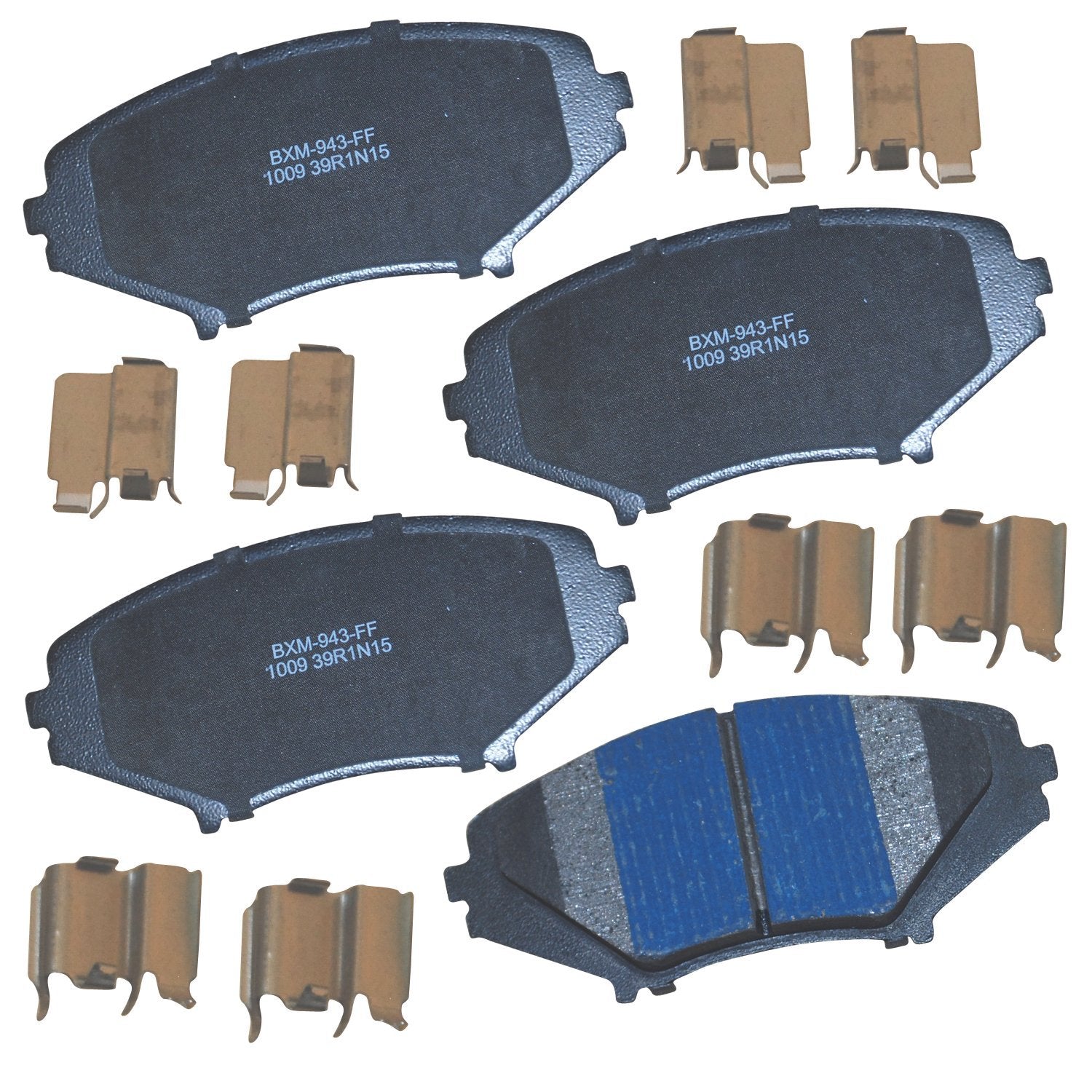 Bendix Premium Sbm1009 Semi-Metallic Front Brake Pads For Mazda Rx-8 2011-2004
