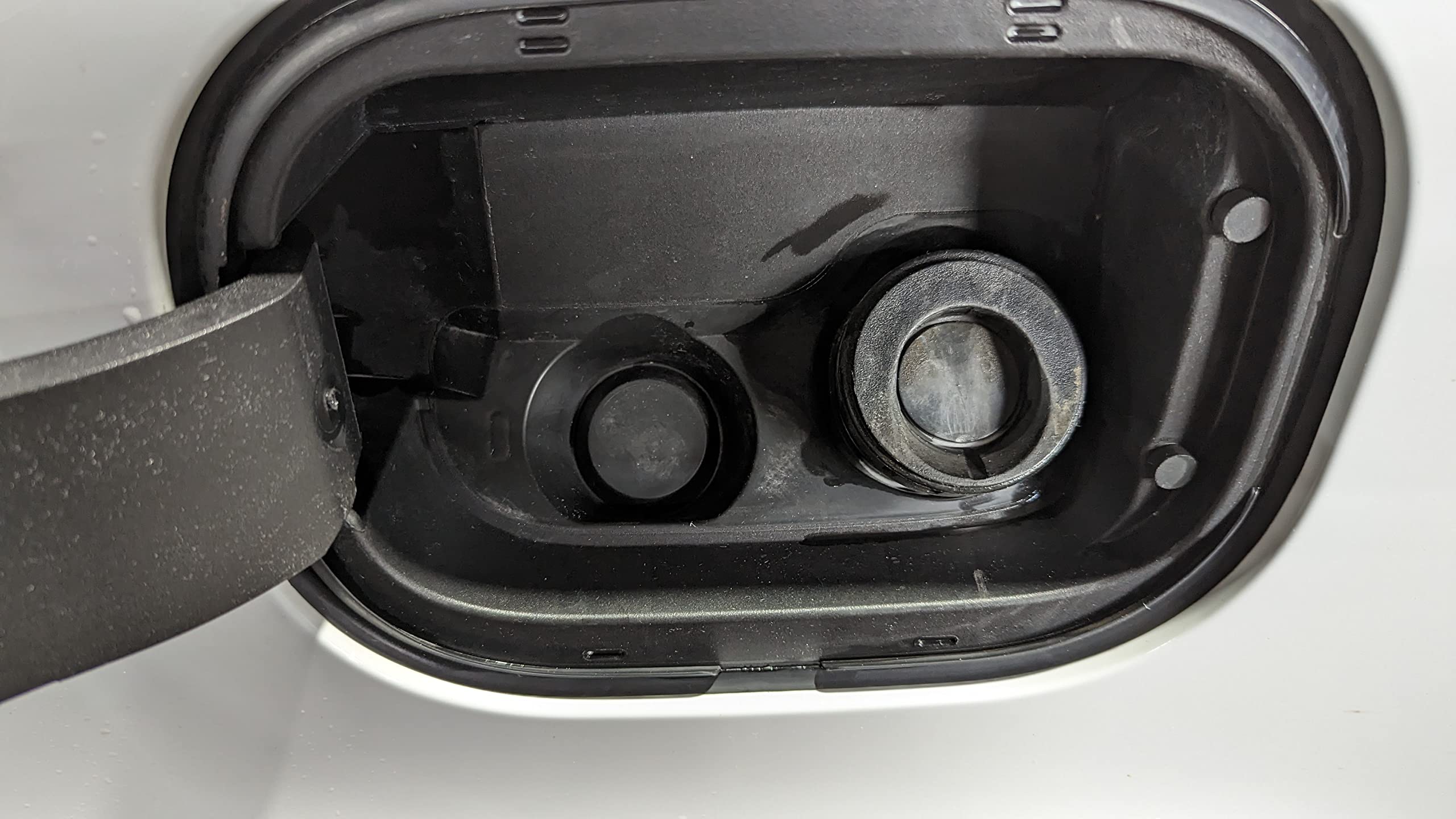 Generic Capless Fuel System Fuel Cap - Plastic, Model 1, Durable Design