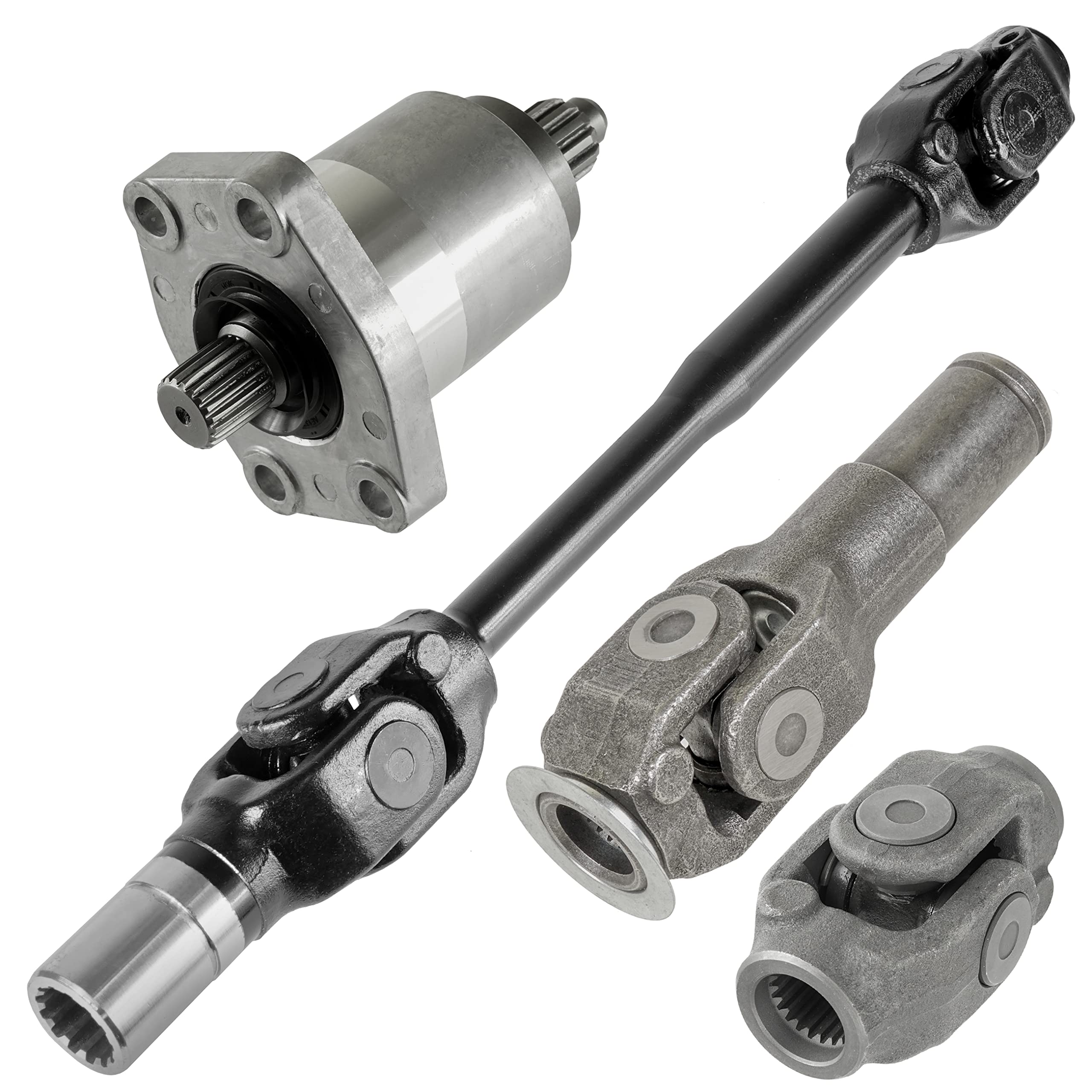 Caltric Front and Rear Drive Shaft Bearing Carrier Compatible with Kawasaki Mule 610 KAF400 KAF 400 2005 2006 2007 2008 2009-201