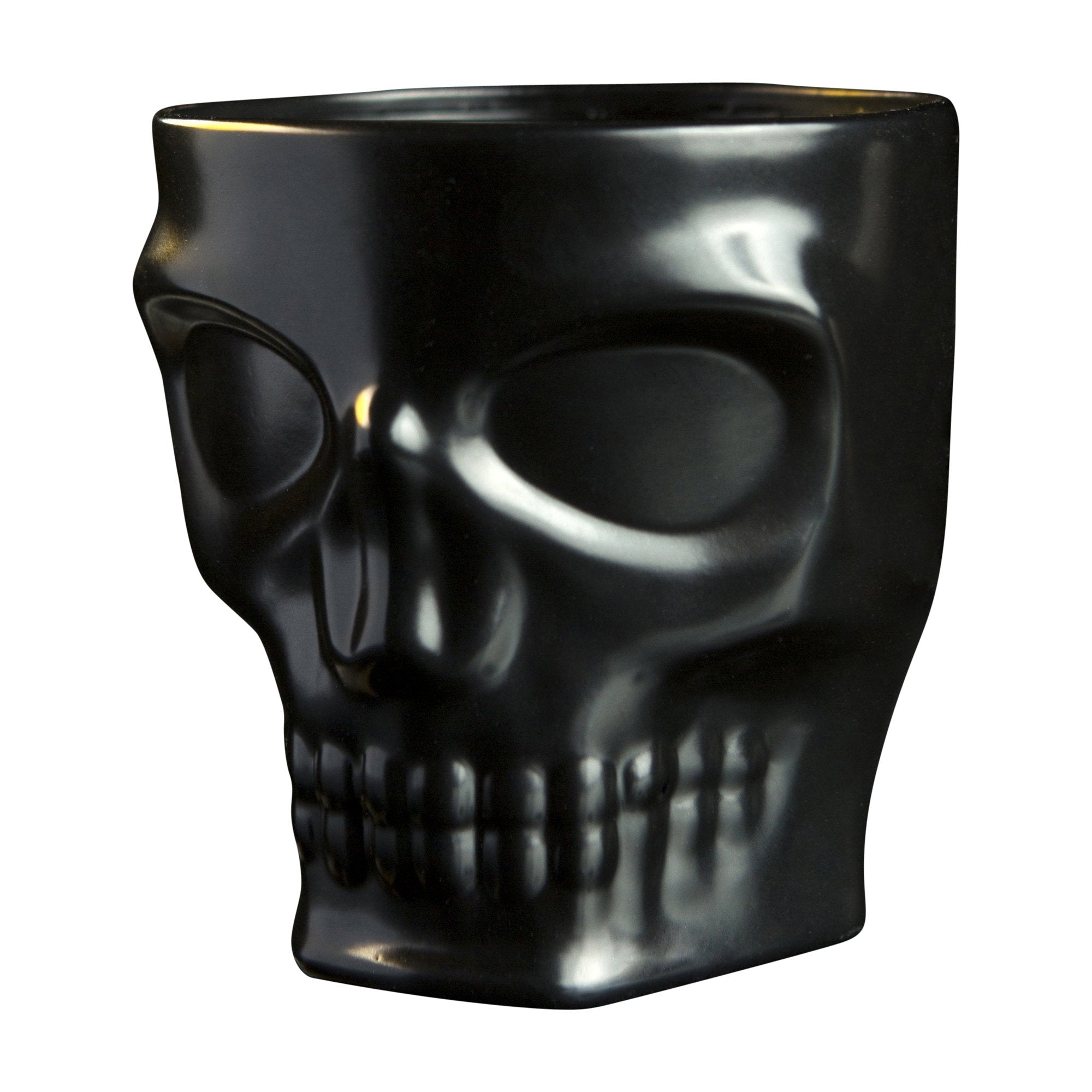 Kruzer Kaddy Barmount 1080 Flat Black Skull - Metal, Durable Design