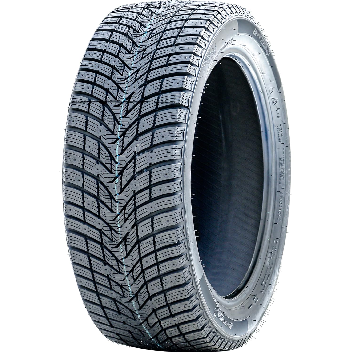 Armstrong Ski-Trac S Passenger Car Winter Touring Radial Tire-215/55R17 215/55/17 215/55-17 98T Load Range XL 4-Ply BSW Black Si