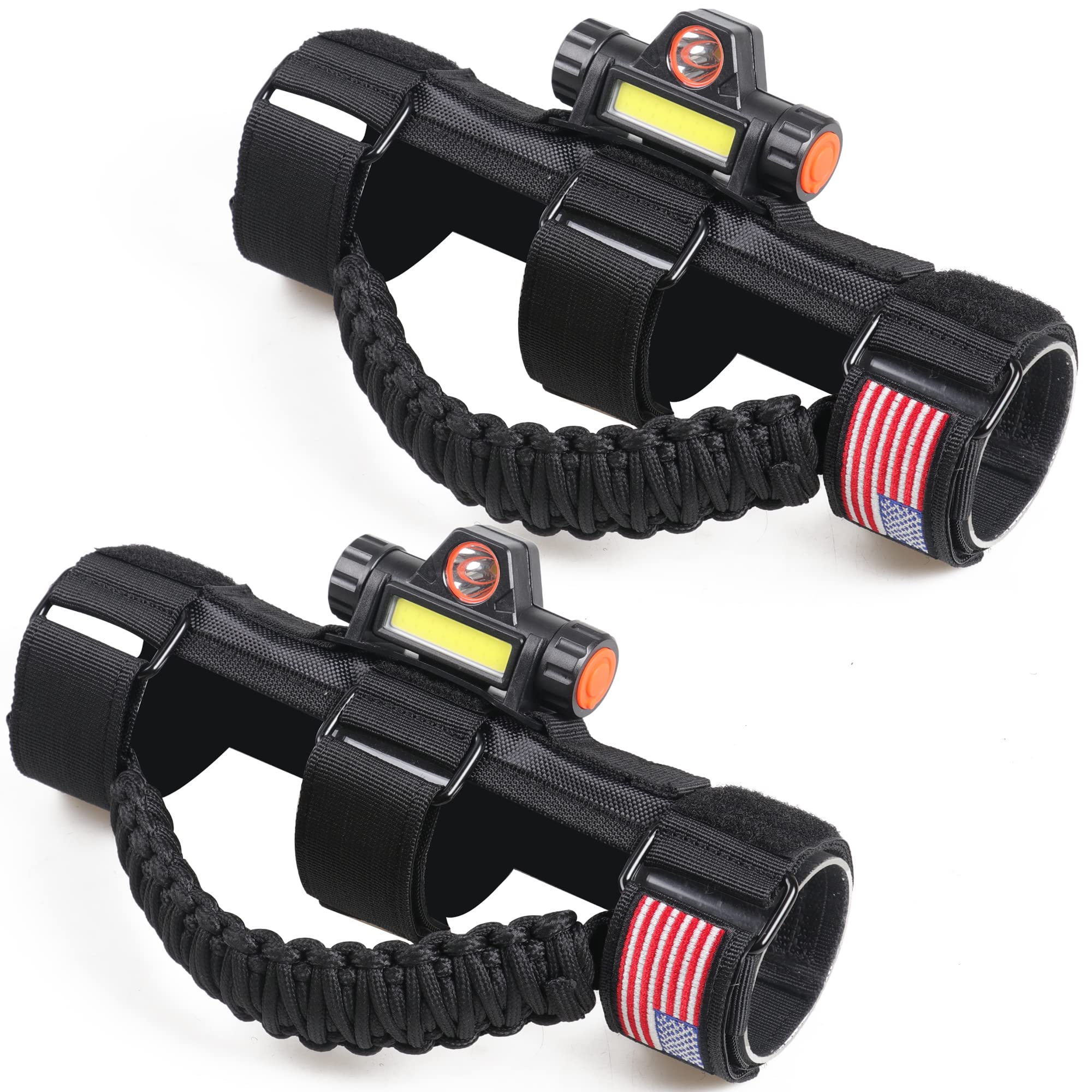 RERPRO UTV ATV Grab Handles with Dome Light 1.75