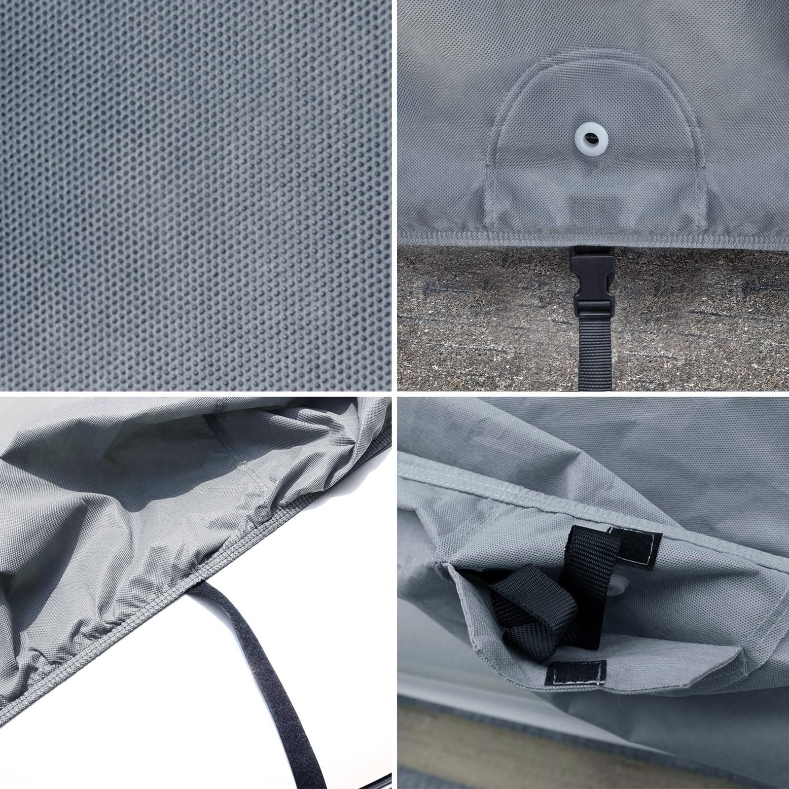 Leader Accessories Car Covers For Automobiles All-Weather Limited Waterproof, Breathable Full-Exterior Covers For Indoor And Outdoor Use, Fits Sedans 171-185