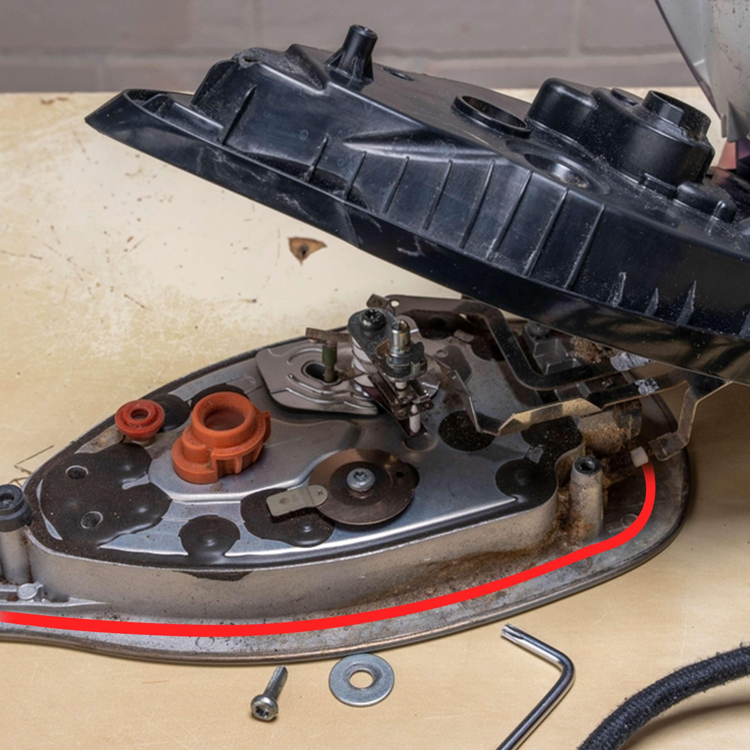 Stanley High-Temp Rtv Silicone Gasket Maker - 1X2.36 Fl.Oz. Red, Waterproof, Flexible And Heat Resistant Red Silicone Sealant Fo