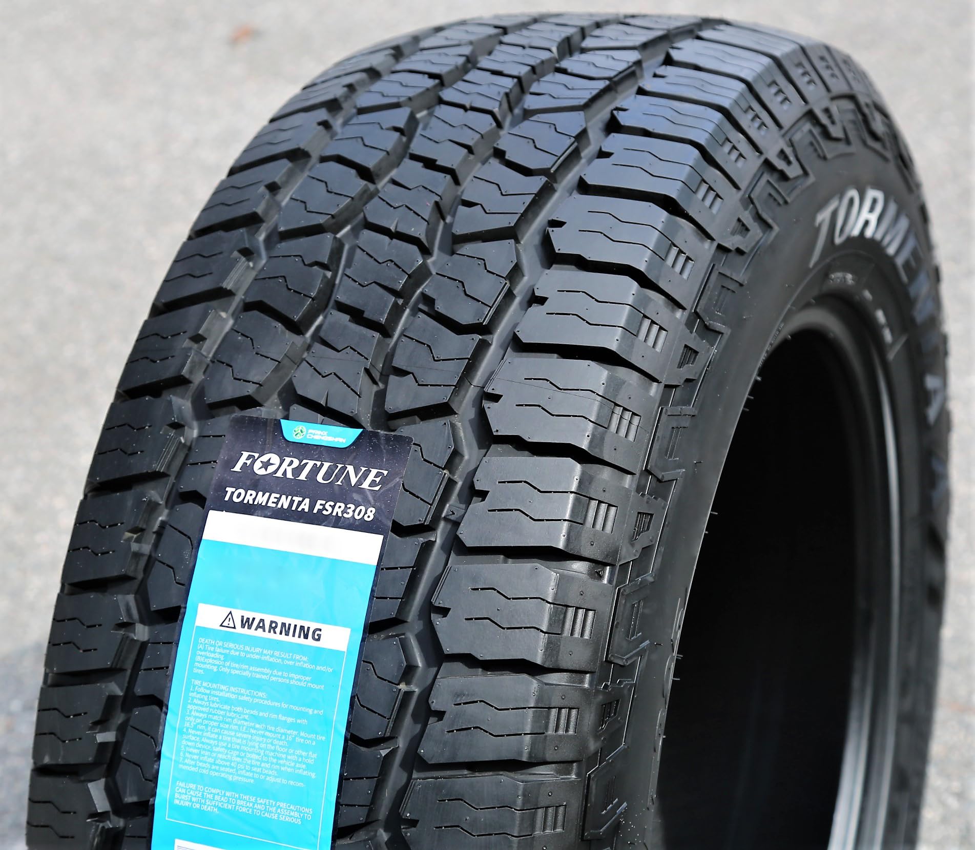 Fortune Tormenta A/T FSR308 All-Terrain Off-Road Light Truck Radial Tire-LT265/70R17 265/70/17 265/70-17 121/118S Load Range E L