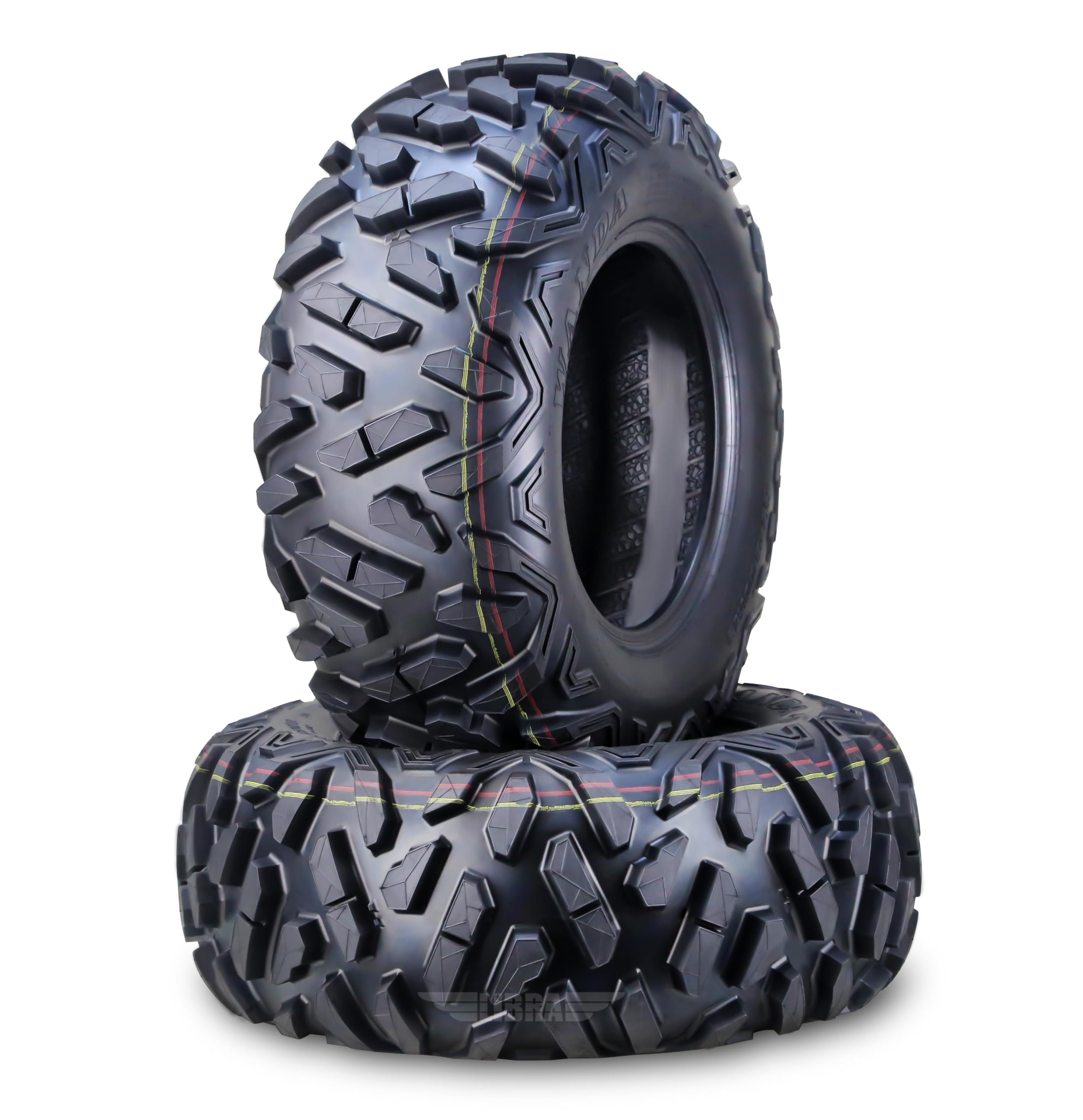 Wanda Utv Atv Tires 24X8-11 24X8X11 205/80-11 6-Ply Bighorn Style, Set 2-10413