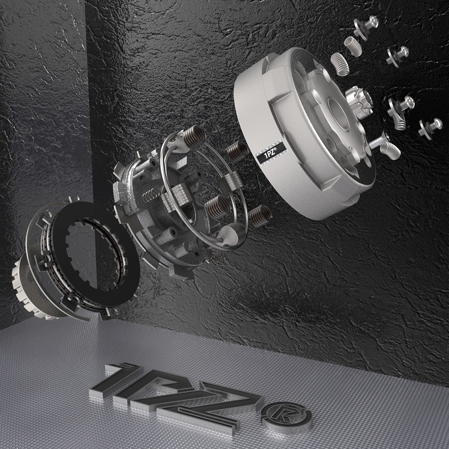 1PZ TA1-17T 17 Teeth Semi Automatic Clutch Assembly for 50cc 110cc 125cc 135cc ATV Quad Go Kart Dirt Bike Roketa Kazuma JCL NST