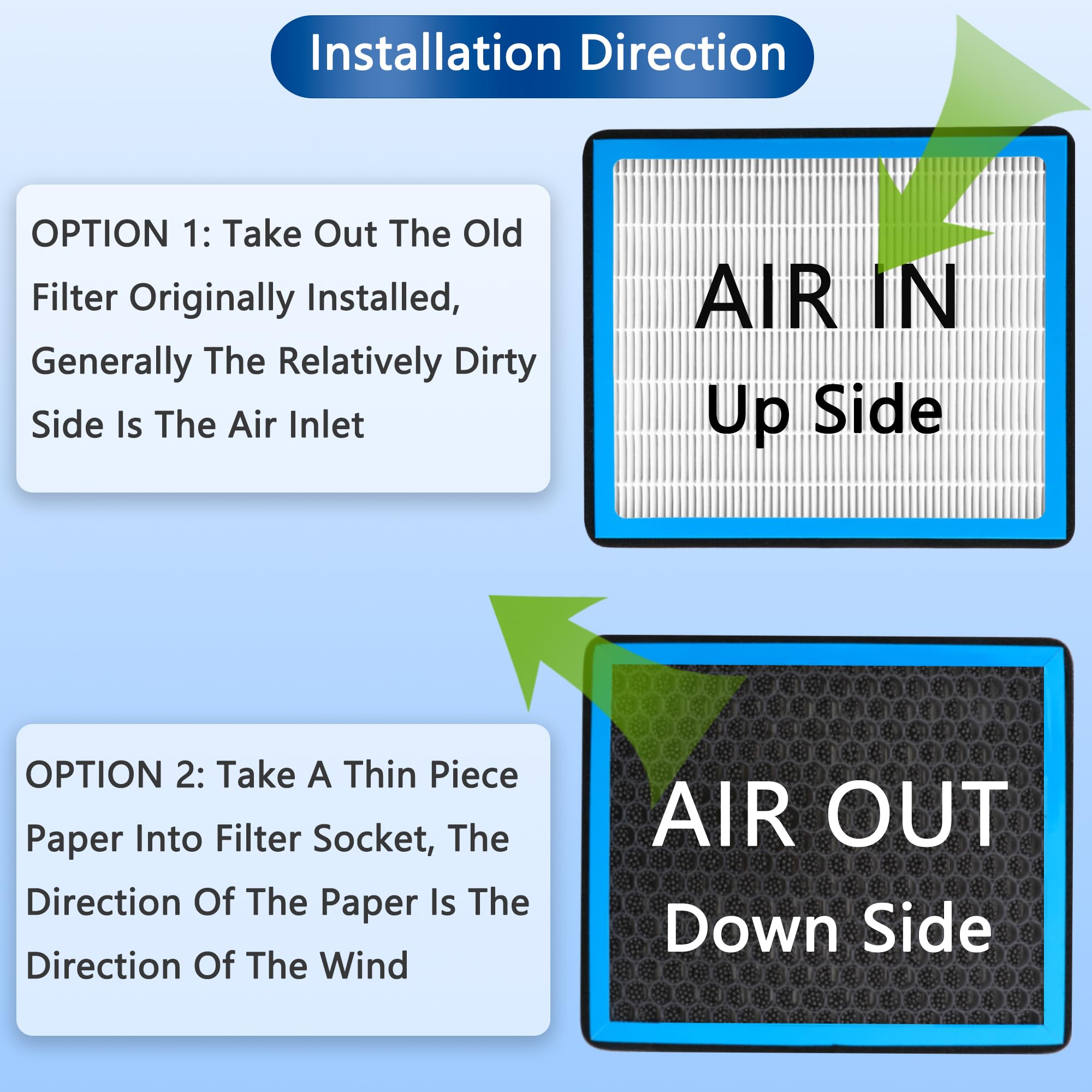 CP966 Cabin Air Filter with Activated Carbon For Chevy GMC Buick Cadillac,Silverado 1500 2500 3500,Equinox,Sierra,Canyon,Yukon,A