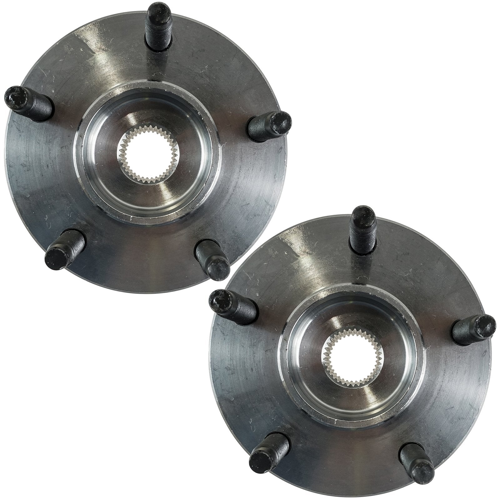 Trq Front Wheel Hub Bearings Assembly Set Compatible With 2005-2010 Chevrolet Cobalt 2006-2011 Hhr 2007-2009 Pontiac G5 2003-200
