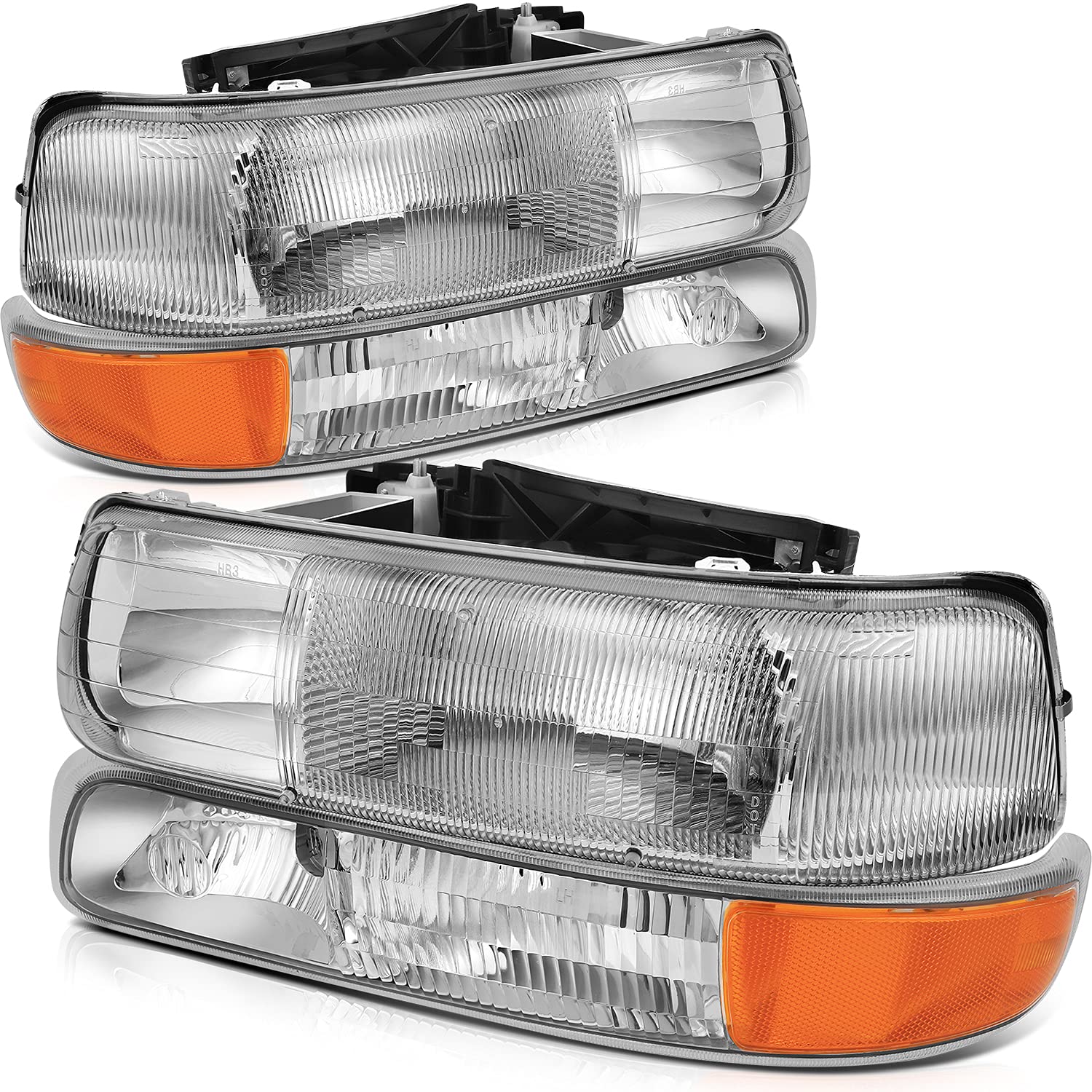 OCPTY Compatible For Chevy Silverado 1500 2500 3500 1999-2002 For Chevy Suburban 1500 2000-2006 For Chevy Suburban 2500 00-06 Fo
