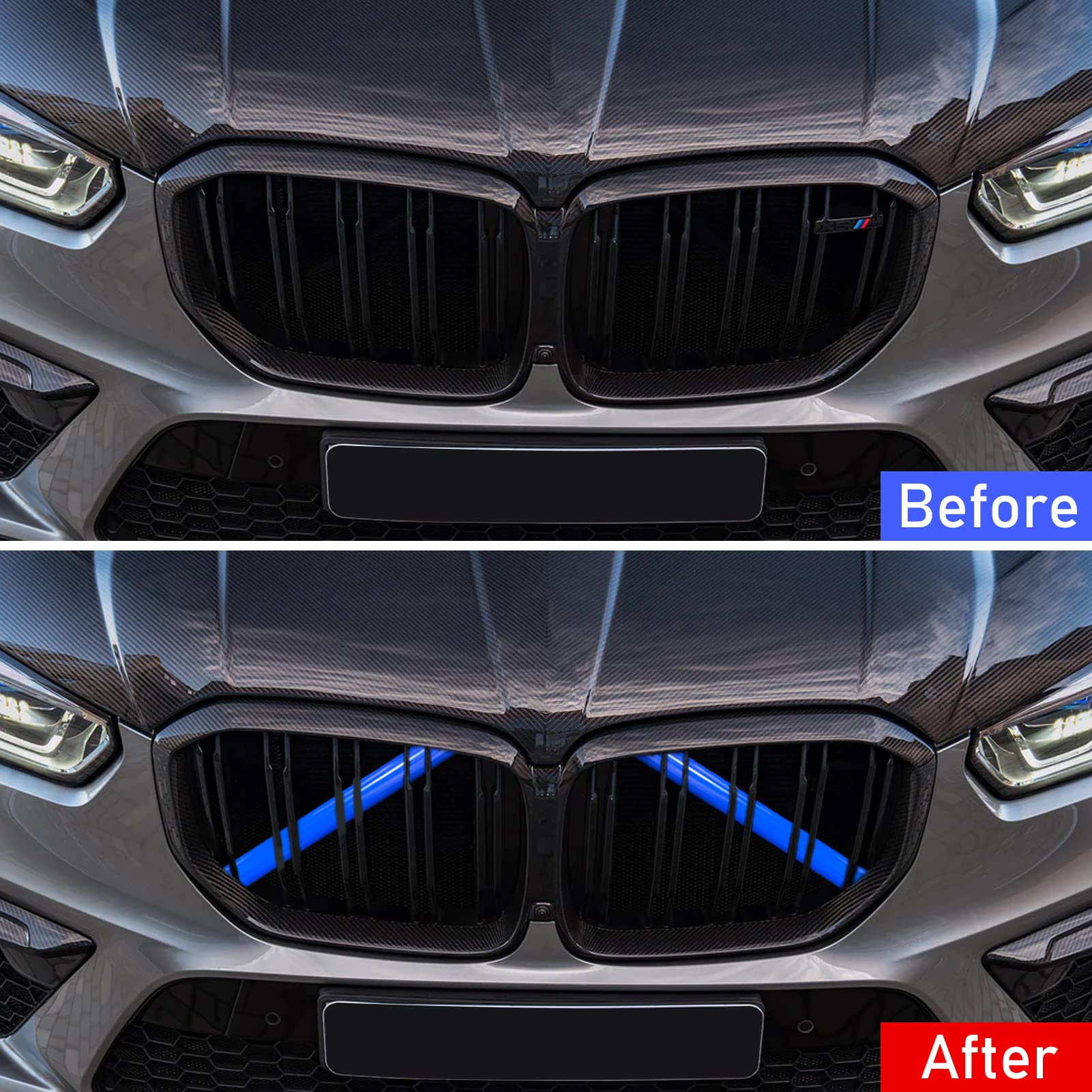 Jaronx V Brace Cover for BMW X3 F25 G01, X4 F26 G02, X5 E70 F15, X6 E71 F16, X7 G07 -