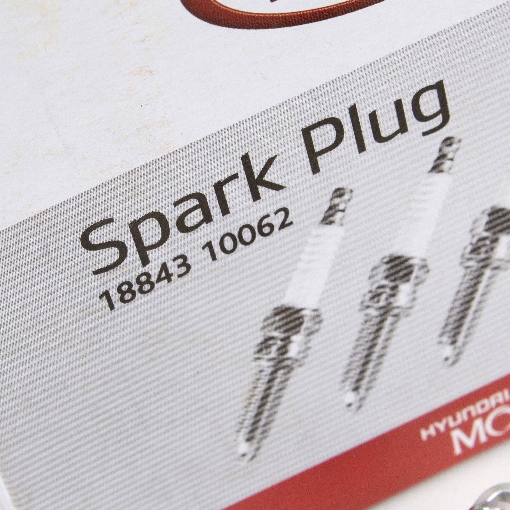 Kia NGK Spark Plugs (Pack of 4) - Genuine OEM, 18843-10062 for Hyundai Vehicles