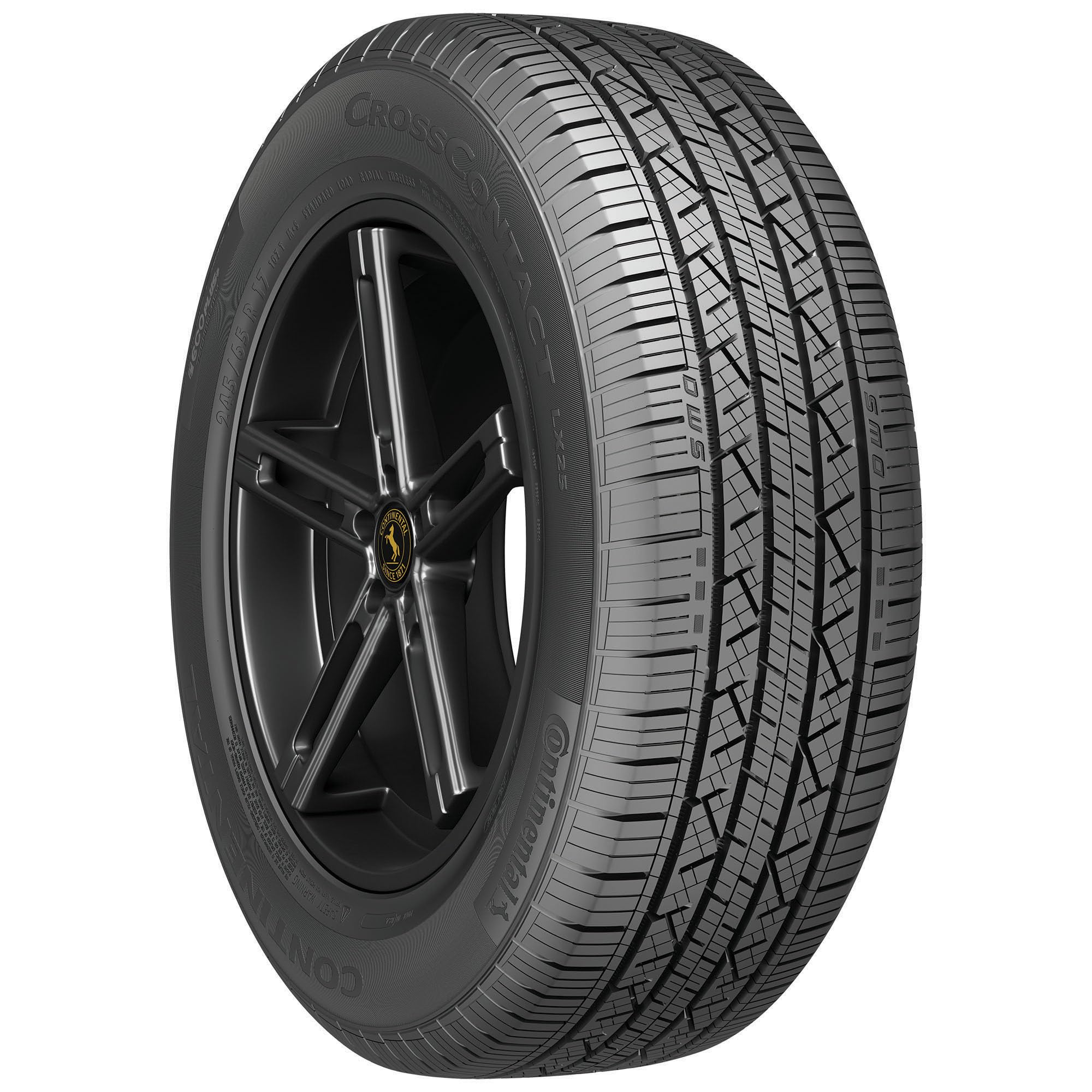 Continental CROSS CONTACT LX25 All-Season Tire 225/55R18 98H - Synthetic Rubber