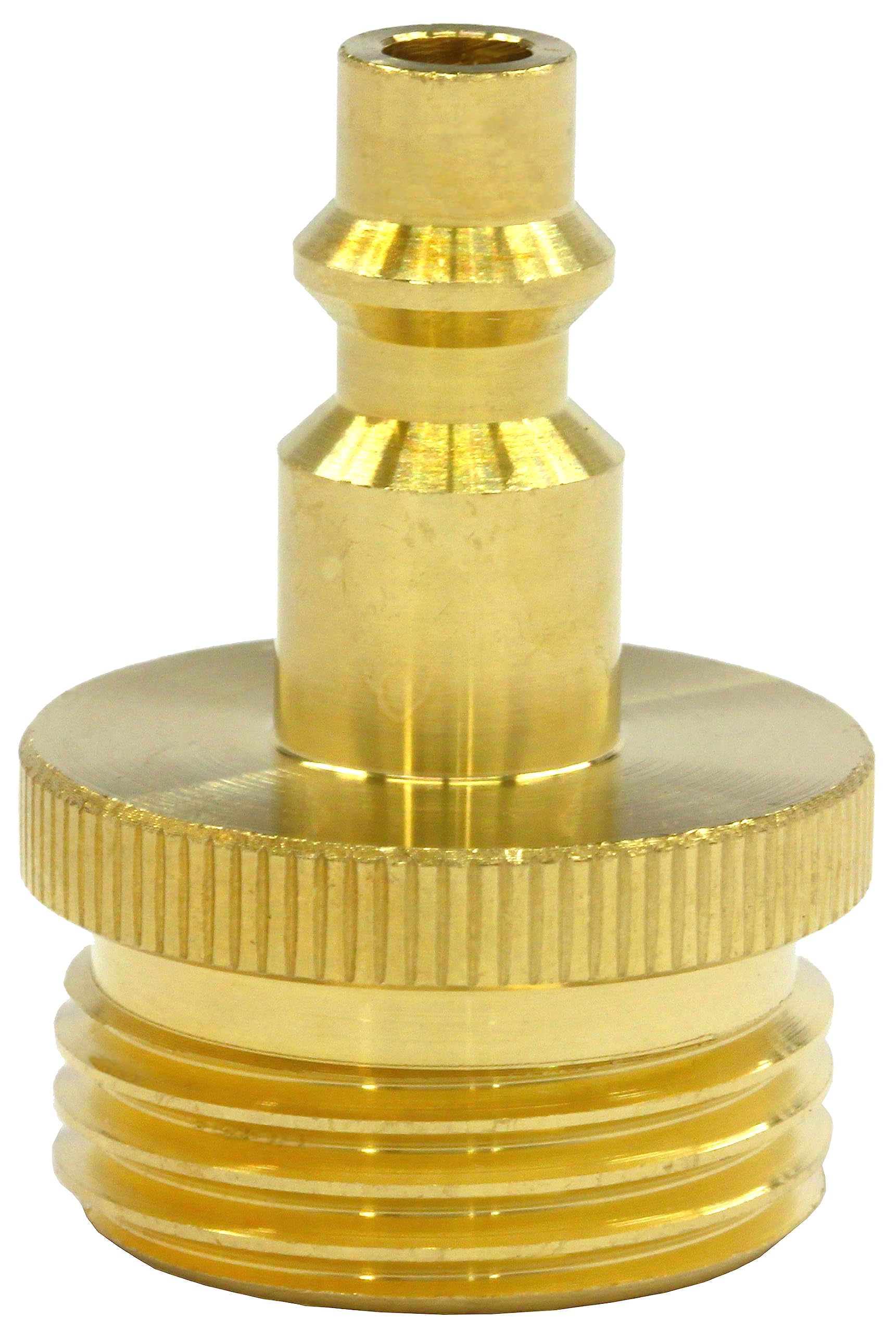 Winterize Blow Out Adapter for RV, Boat, Motorhome, Camper, and Travel Trailer: Air Compressor Quick-connect Plug to Male Garden