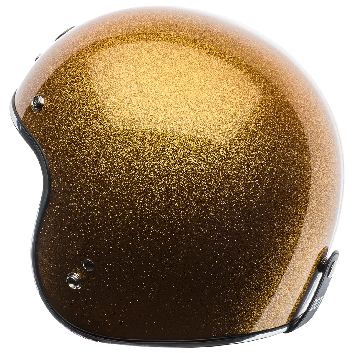 TORC T50 Route 66 3/4 Helmet - Super Flake Graphic, Gold, Medium, Suede