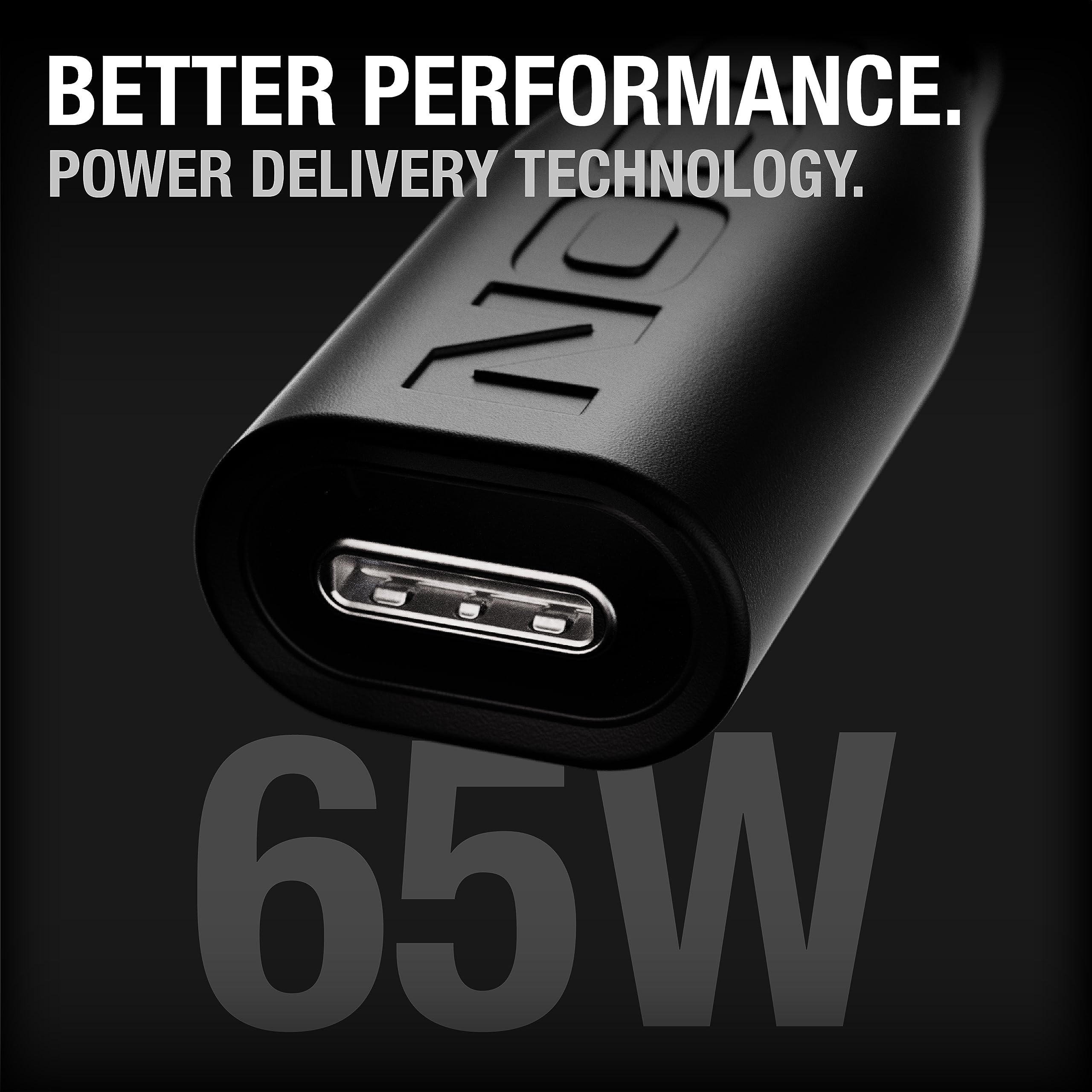 NOCO GBC011 65W 12V Car Charger for GBX45/GBX55/GBX75/GBX155 - Black, One Size, UltraSafe Lithium Jump Starter Access