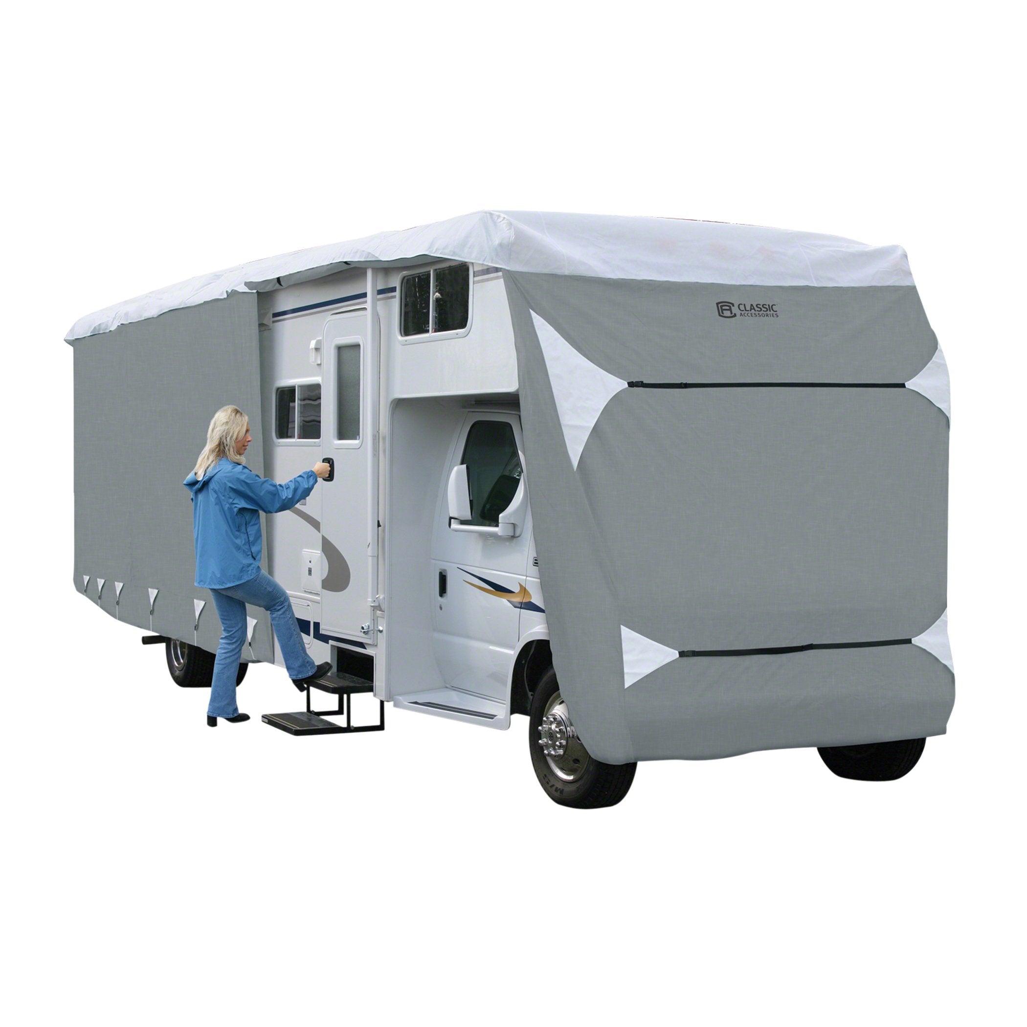 Classic Accessories Over Drive Polypro 3 Deluxe Class C Rv Cover, Fits 26' - 29' Rvs, Model 4