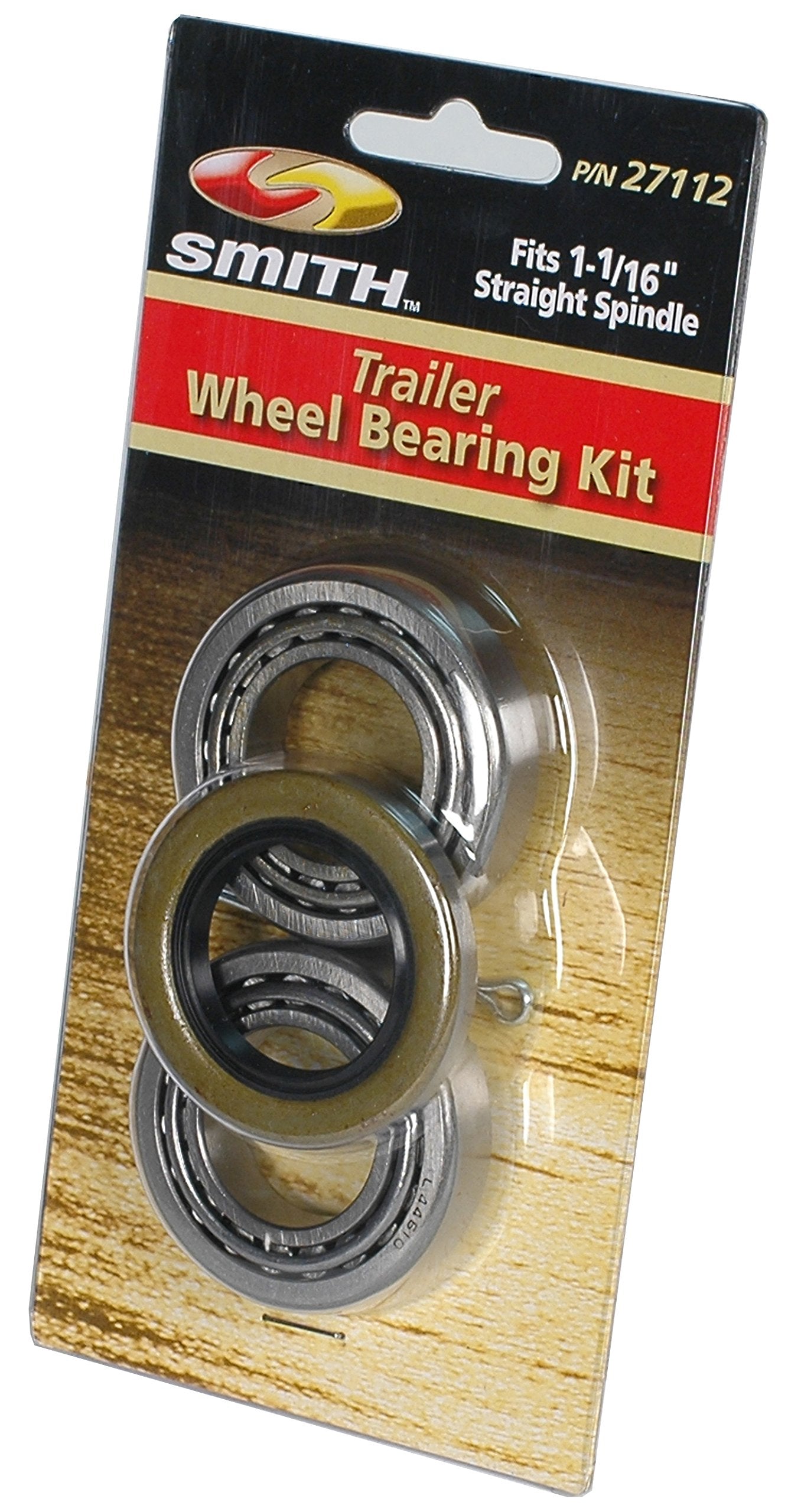Ce Smith Trailer 27112 Bearing Kit (Straight), 1 1/16''- Replacement Parts And Accessories For Your Ski Boat, Fishing Boat Or Sa