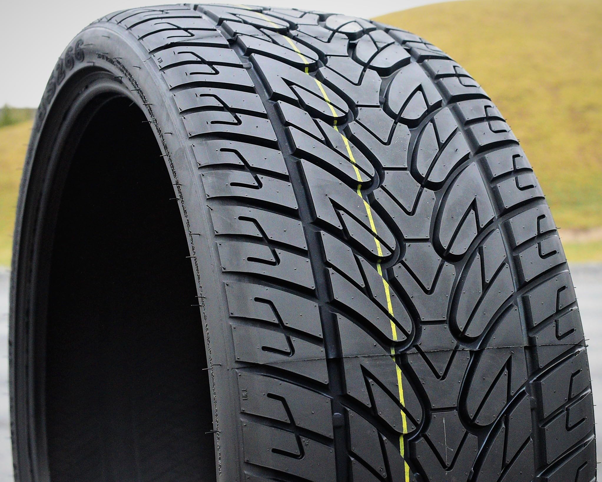 Fullway Hs266 All-Season Truck/Suv Performance Radial Tire-255/30R30 255/30/30 255/30-30 104V Load Range Xl 4-Ply Bsw Black Side