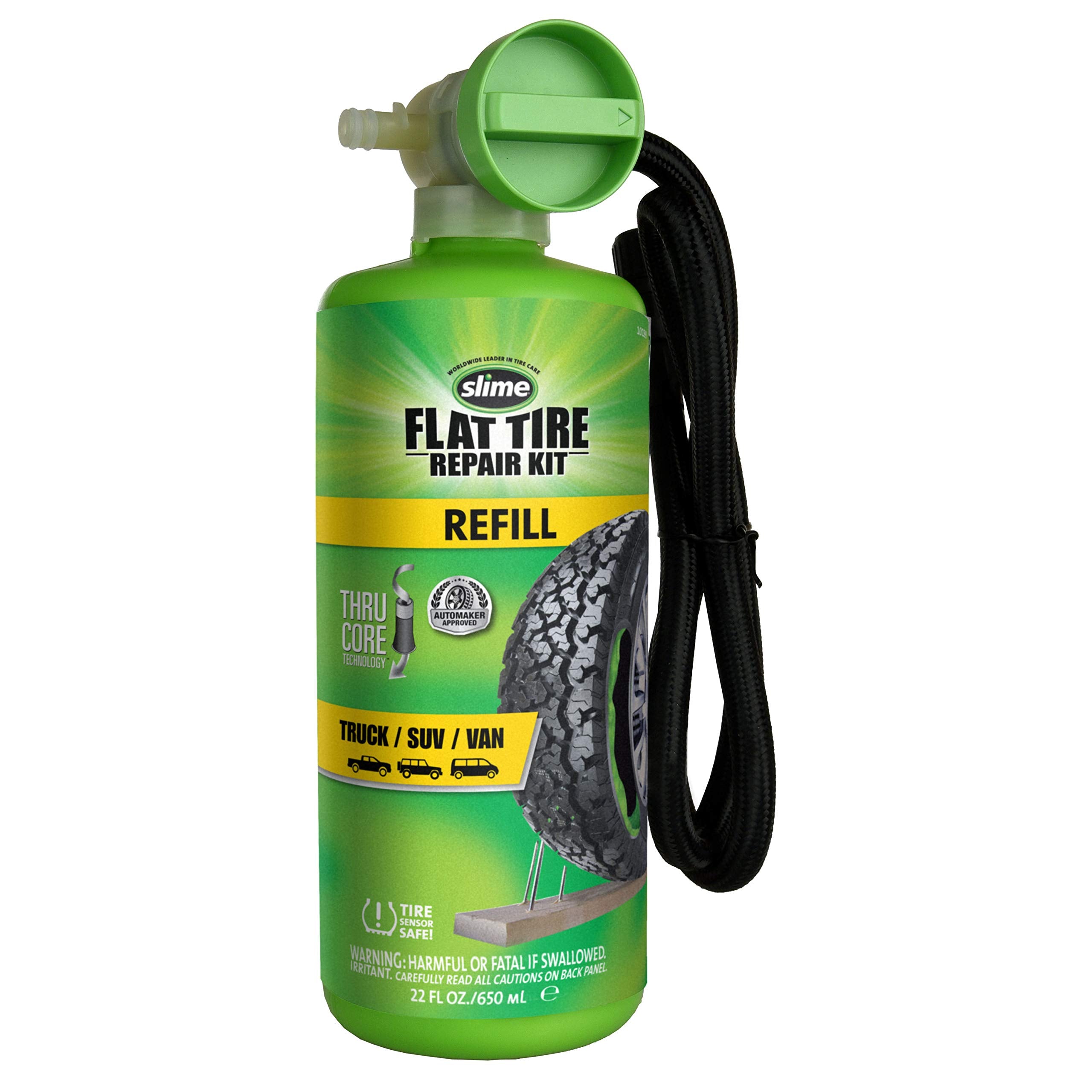 Slime 10189 Sealant Replacement Cartridge Only for The Truck Flat Tire Repair Kit, 22oz