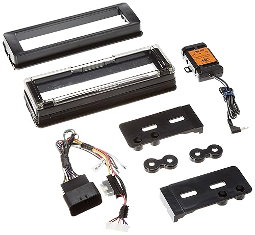 PAC HDK001X Radio Replacement Interface for 1998-2013 Harley-Davidson Motorcycles - Black, Copper, Interface Size