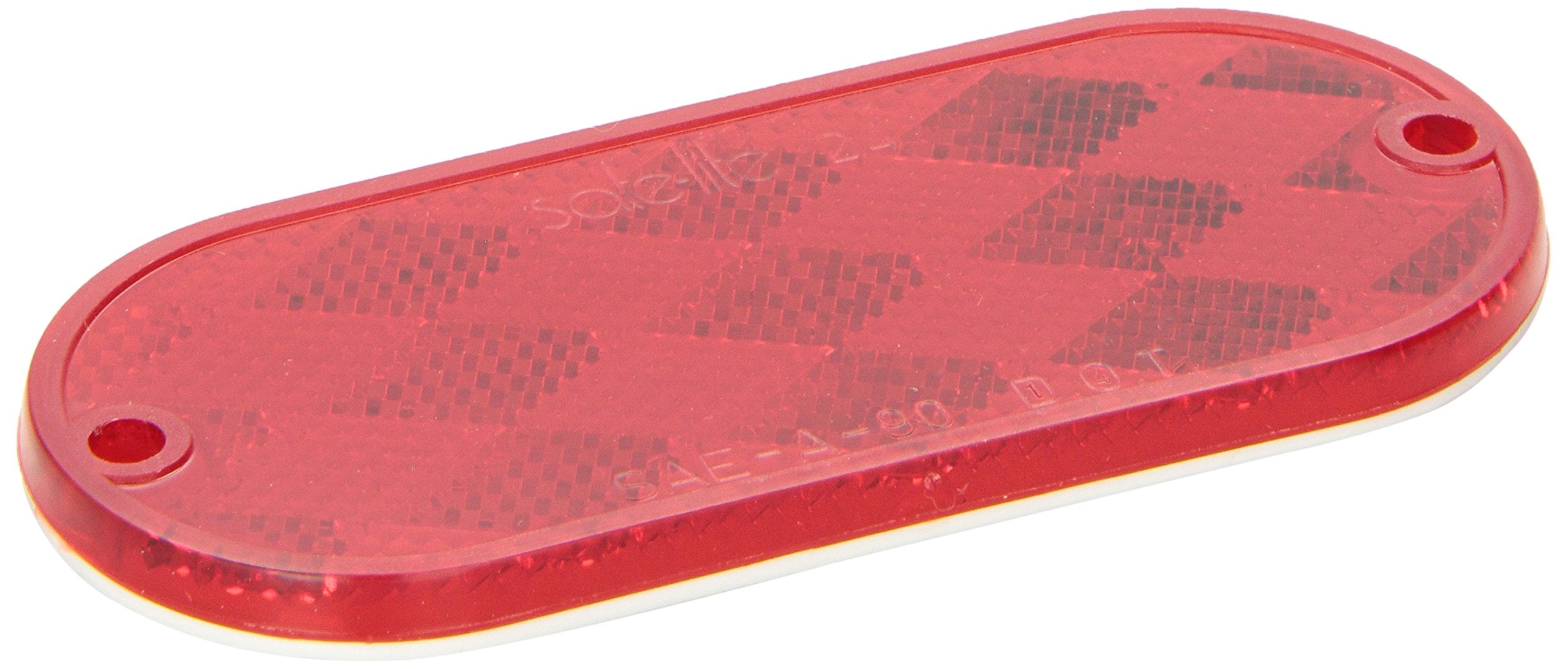 Grote 41042 Red Oval Reflector