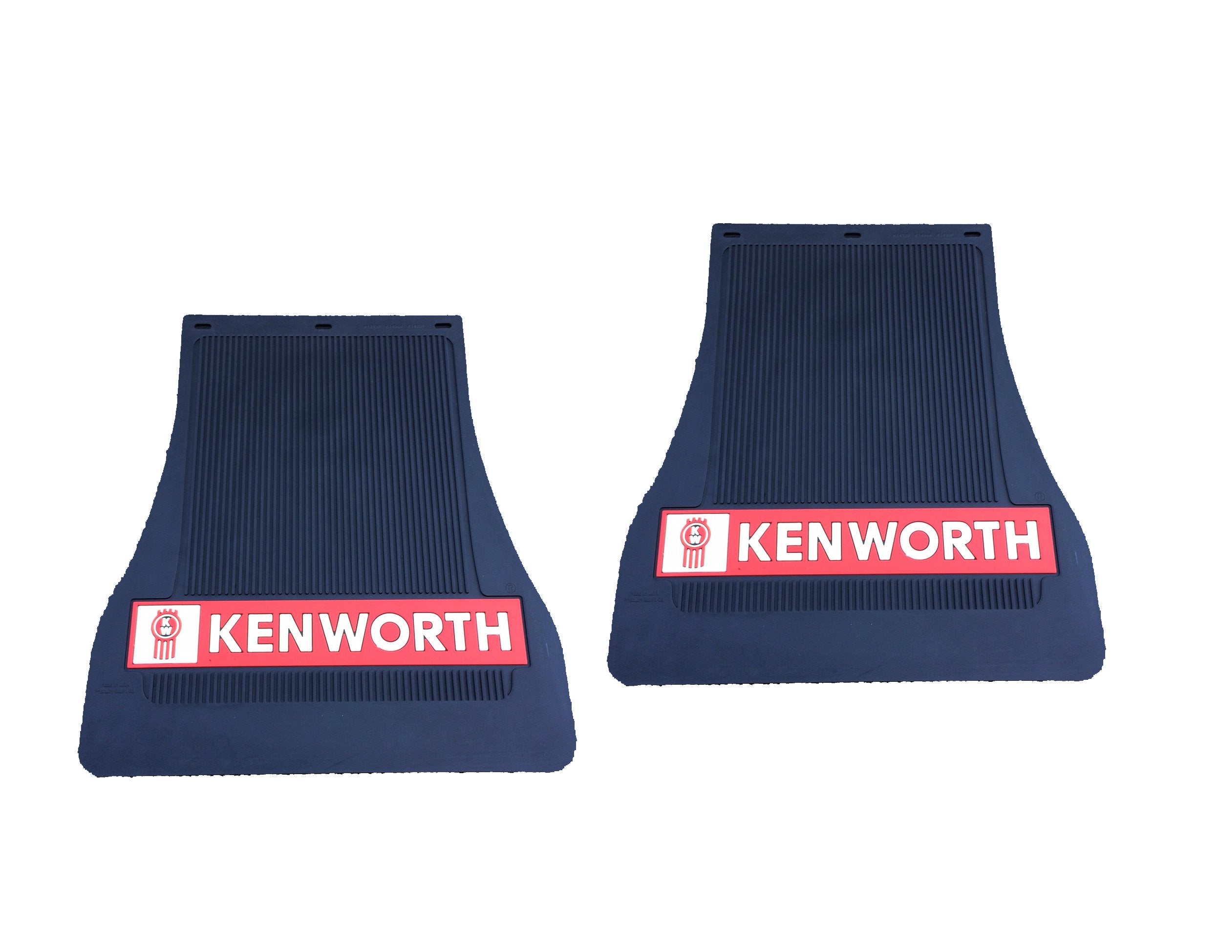 Kenworth Motors 13inch x 18inch x 20inch Model MF0001K Semi Truck Mud FlapsSet