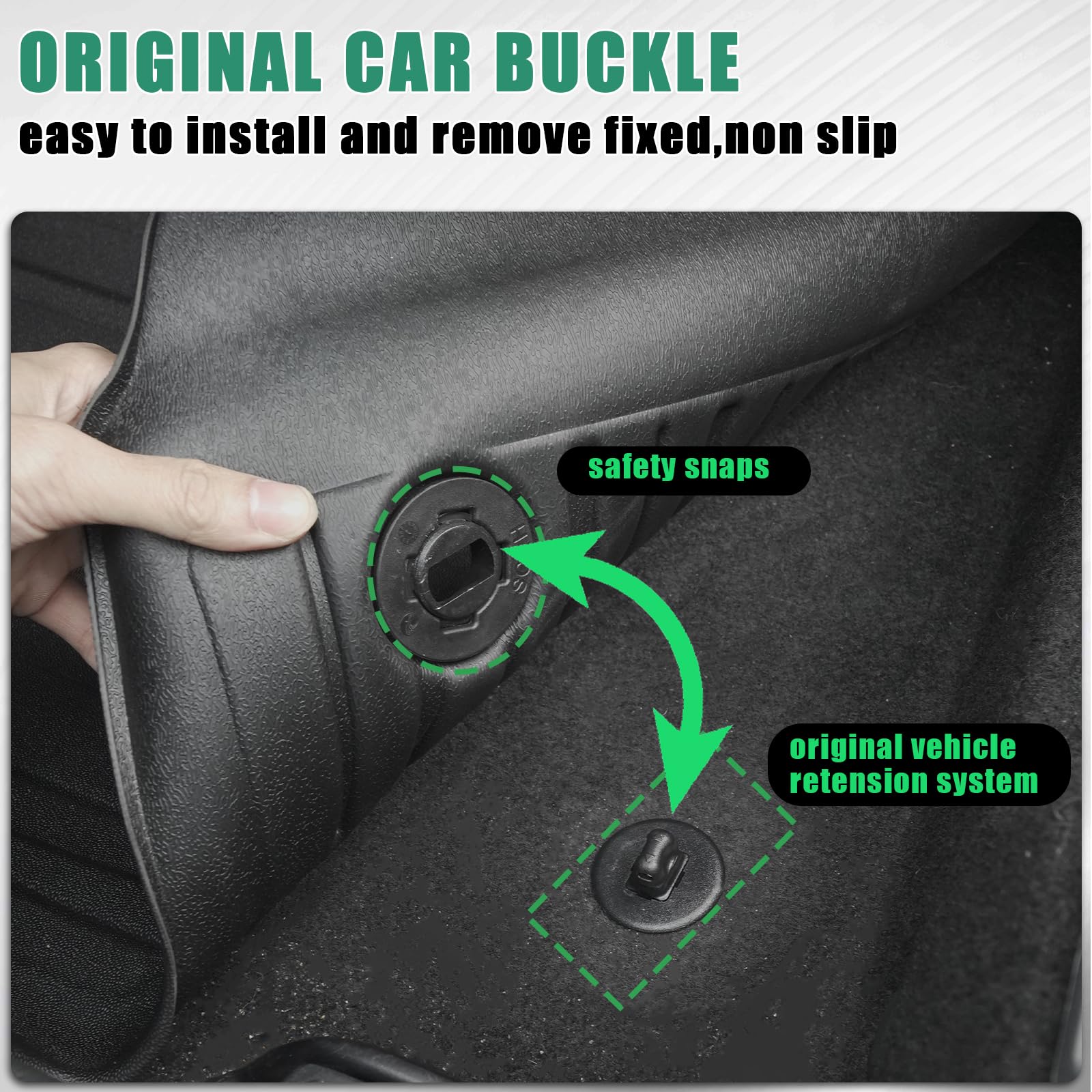 Original 2023-2025 Rx Floor Mats For Lexus Rx350/Rx350H/Rx500H (Not Fit Rx450H+ Phev Model) - Custom Fit Tpe Floor Liners - All