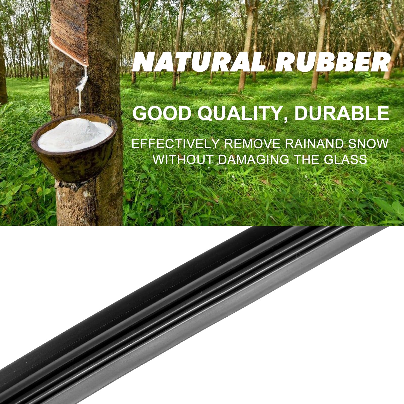 Rear Windshield Wiper Blades 16'' Original Replacement For Toyota Sienna 2020-2011 Prius 2022-2004 Back Windscreen Wiper Lu16A