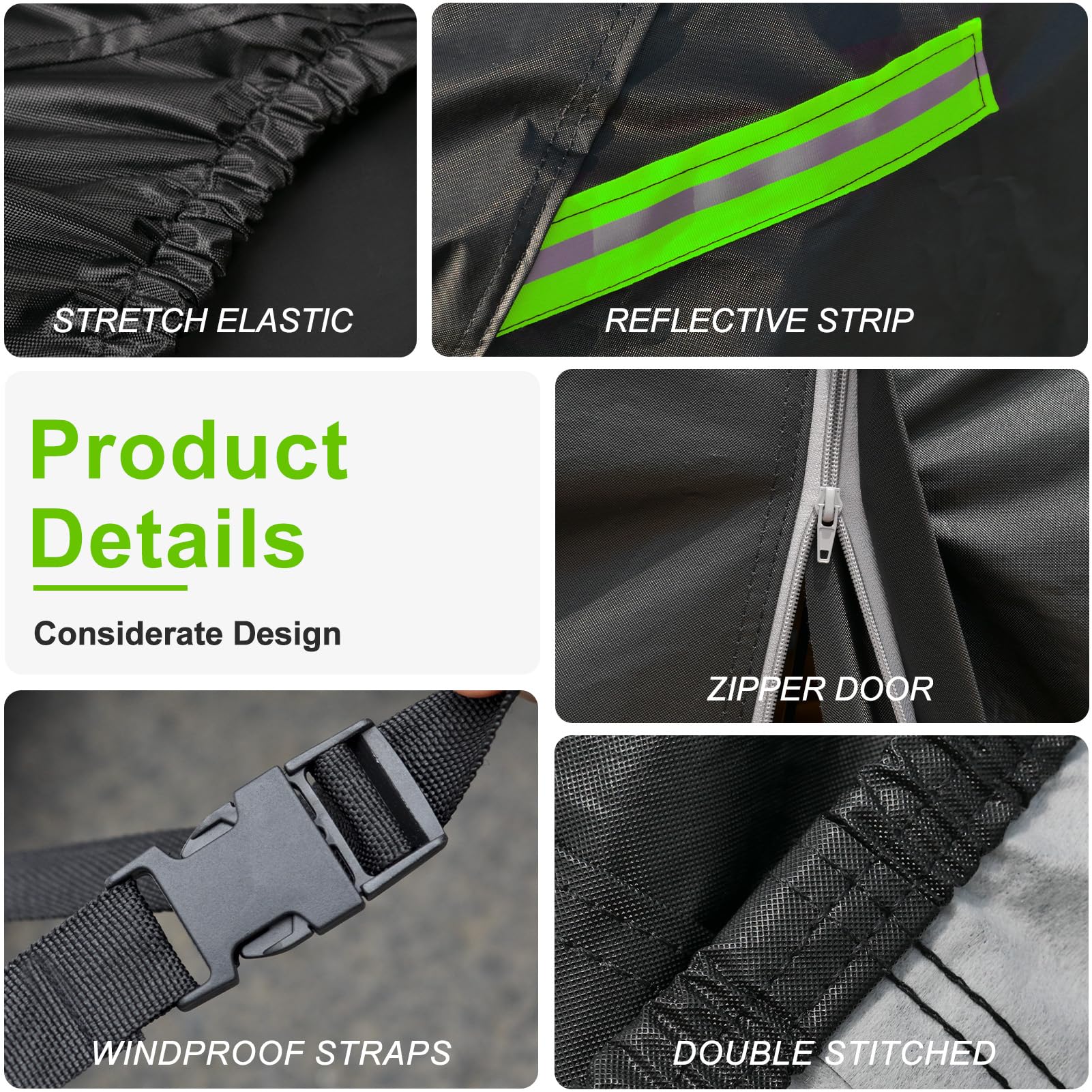 Koukou Waterproof Suv Car Cover Suitable For Mercedes Benz Glc 300 350 From 2015 To 2025, 7 Layers Windproof All Weather Waterpr