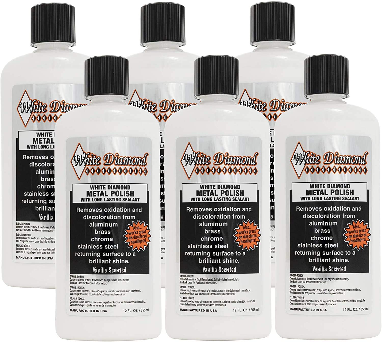 Schultz Laboratories Metal Polish - Perfect For Stainless Steel, Brass, Aluminum, Chrome, Gold, Silver - Multi-Purpose Cleaner, 