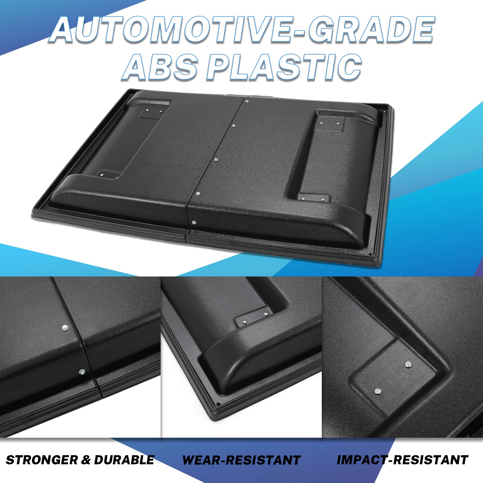 KUAFU Hard Roof Top Compatible with 1990-2024 Kawasaki Mule 2010 2020 2030 2500 2510 2520 3000 3010 3020 4000 4010 Diesel 4x4 FE