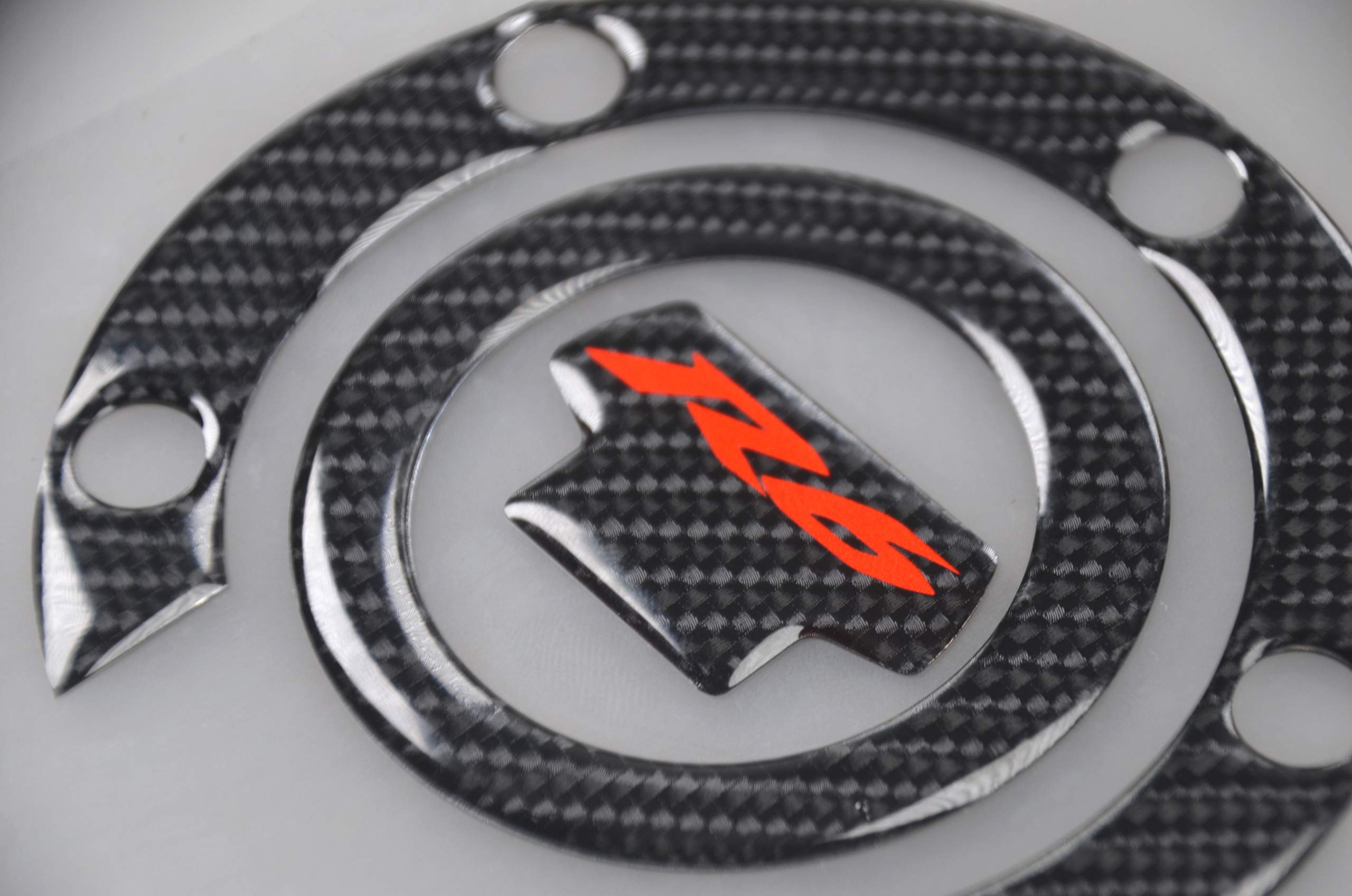 Revsostar Real Carbon Fibre Gas Cap, Anti Slip Sticker, Triple Tree Front End Upper, Top Clamp Decal Stickers, Tank Pad, Tank Pr