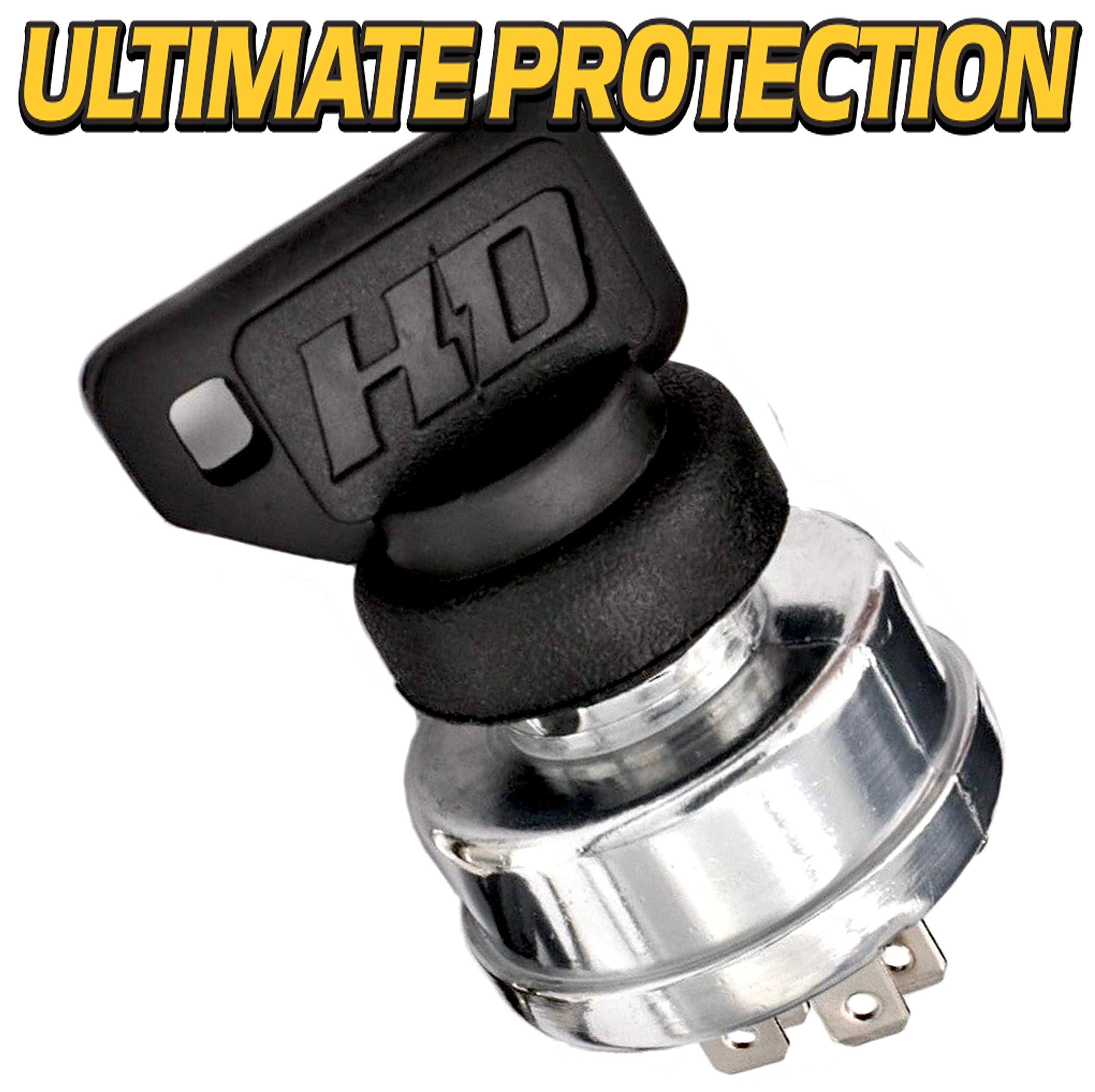 HD Switch Starter Ignition Key Switch fits Ferris IS500Z IS600Z IS700Z IS1500Z IS1500ZX IS2000Z IS3100Z Snapper Pro S & SW Serie