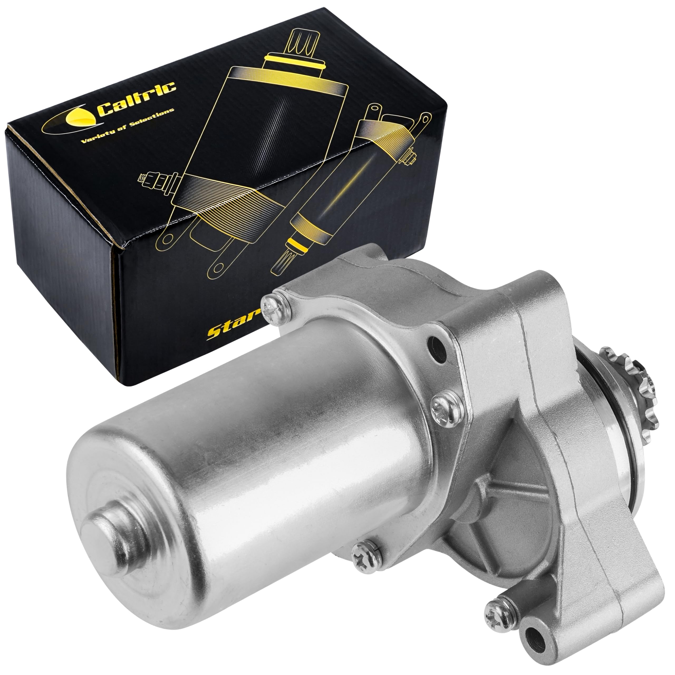 Caltric Starter Compatible with Honda Trx90 Trx-90 TRX 90 Fourtrax 86Cc Engine 2006-2021