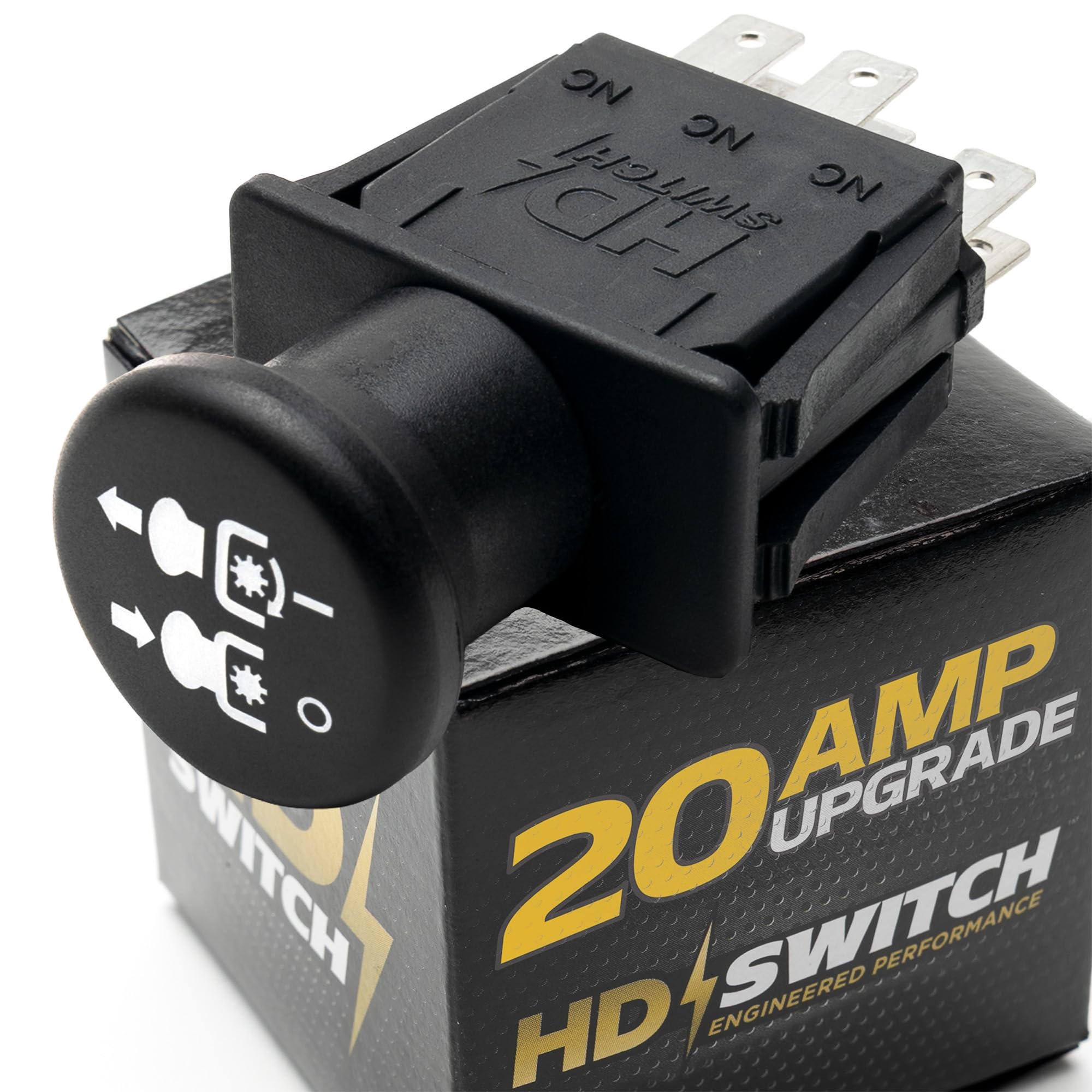 20 AMP Upgrade - 5022180 5022180SM 1722887SM Blade Clutch PTO Switch for Ferris is Snapper Simplicity Snapper Pro SW10 SW20 SW30
