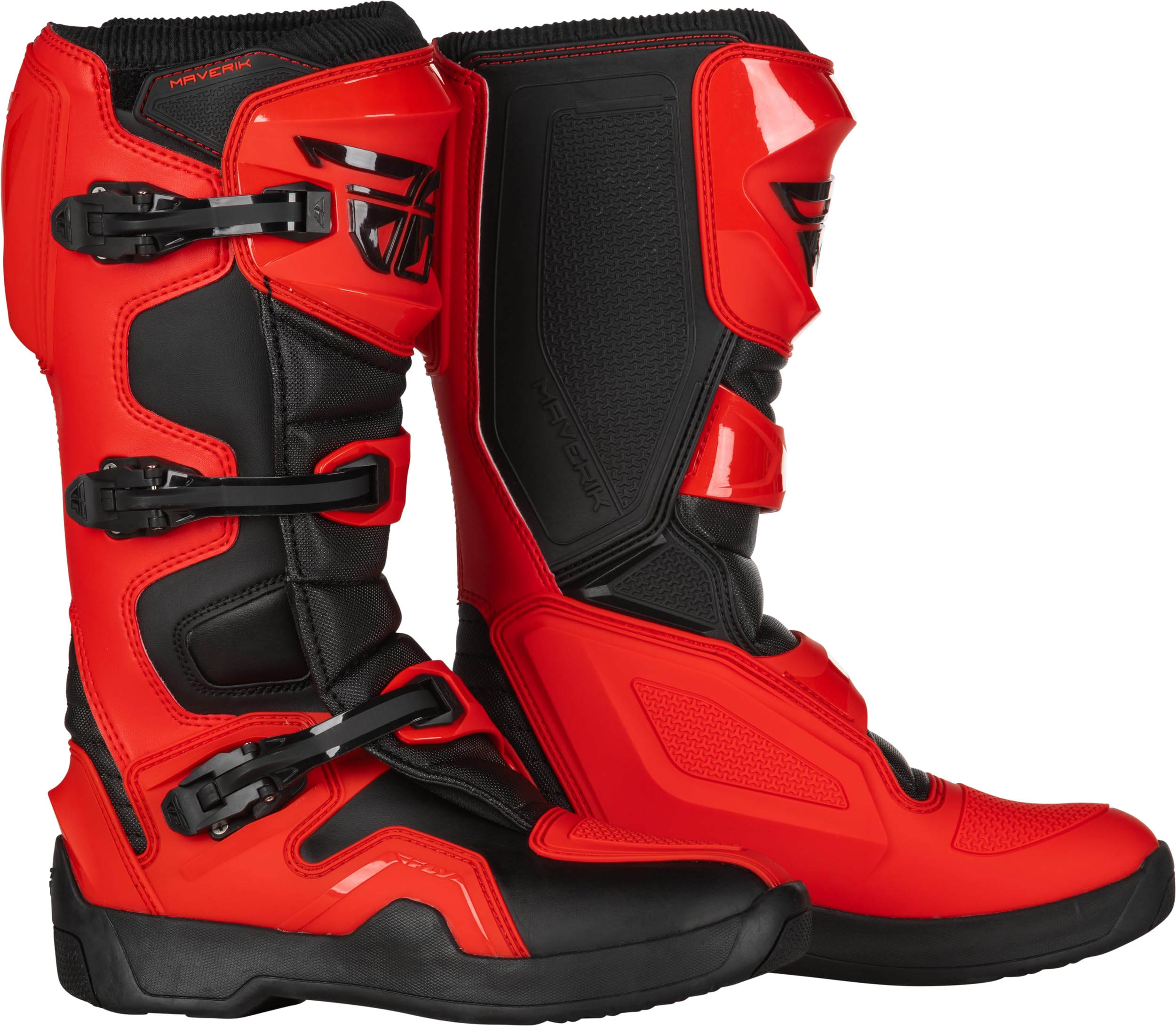 Fly Racing Maverik Boot (Red/Black, 7)