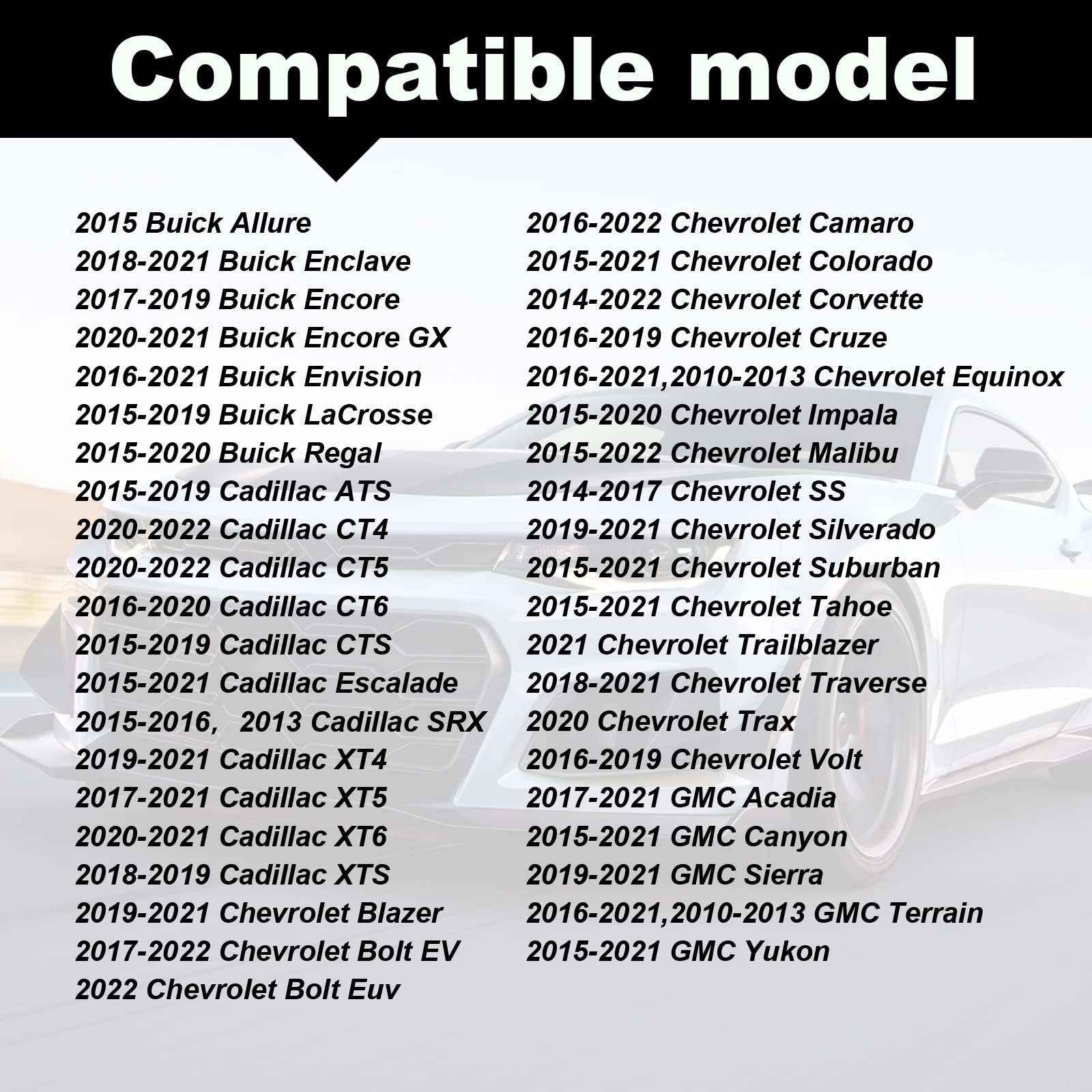 TOPCNOEM Fender Liner Splash Shield Bolt Screw - Steel, Black, One Size Compatible with GM Chevrolet Camaro, Colorado, Equinox, Malibu, Cadillac