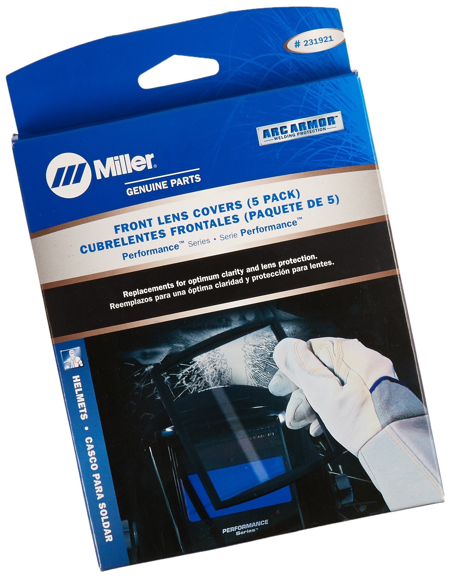 Front Lens Cover, 4-1/2 x 5 in., Pk5