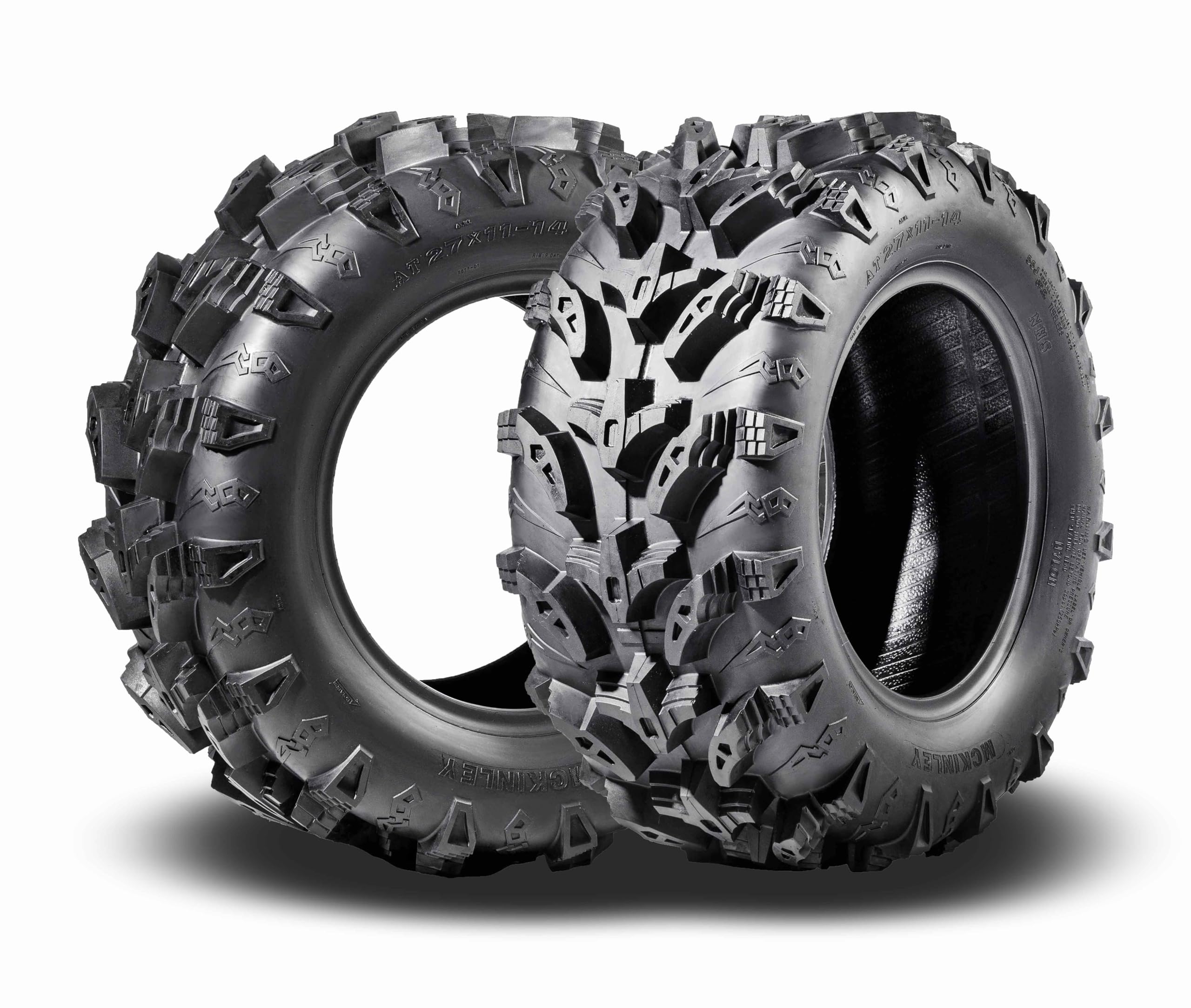 Mckinley Utv Atv Tires 27X12-12 6-Ply Super Mud 27X12X12 All Terrain X611, Set 2