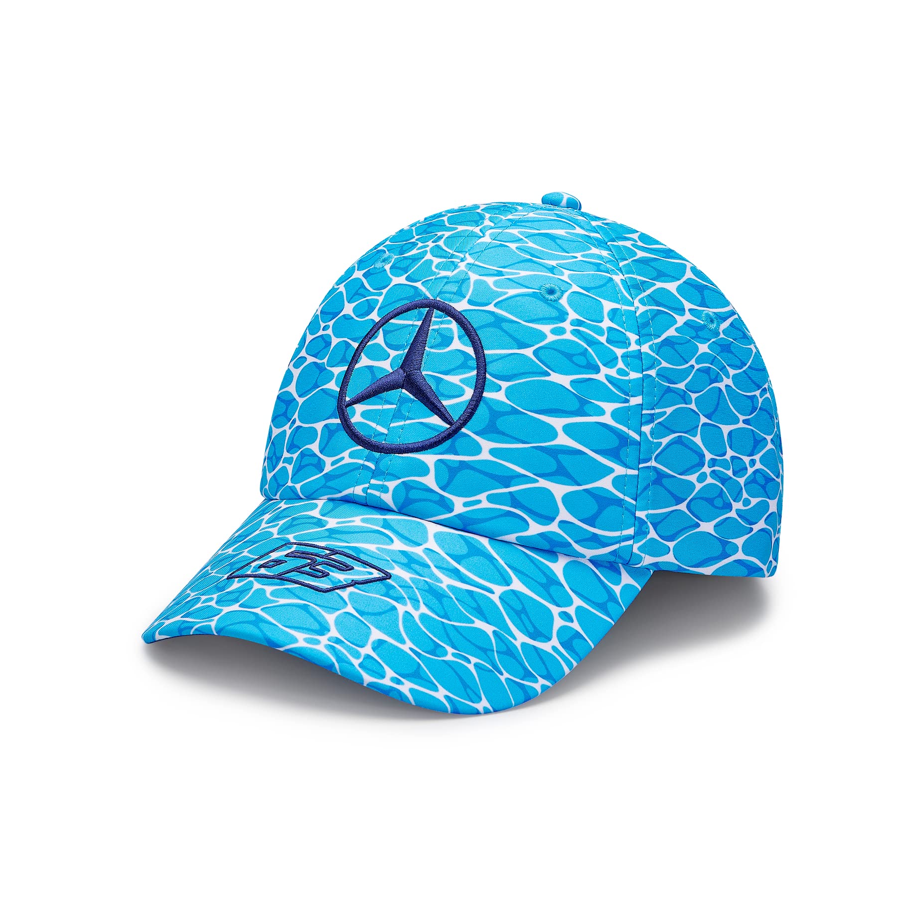 Mercedes AMG Petronas George Russell No Diving Hat - Blue - One Size - Polyester
